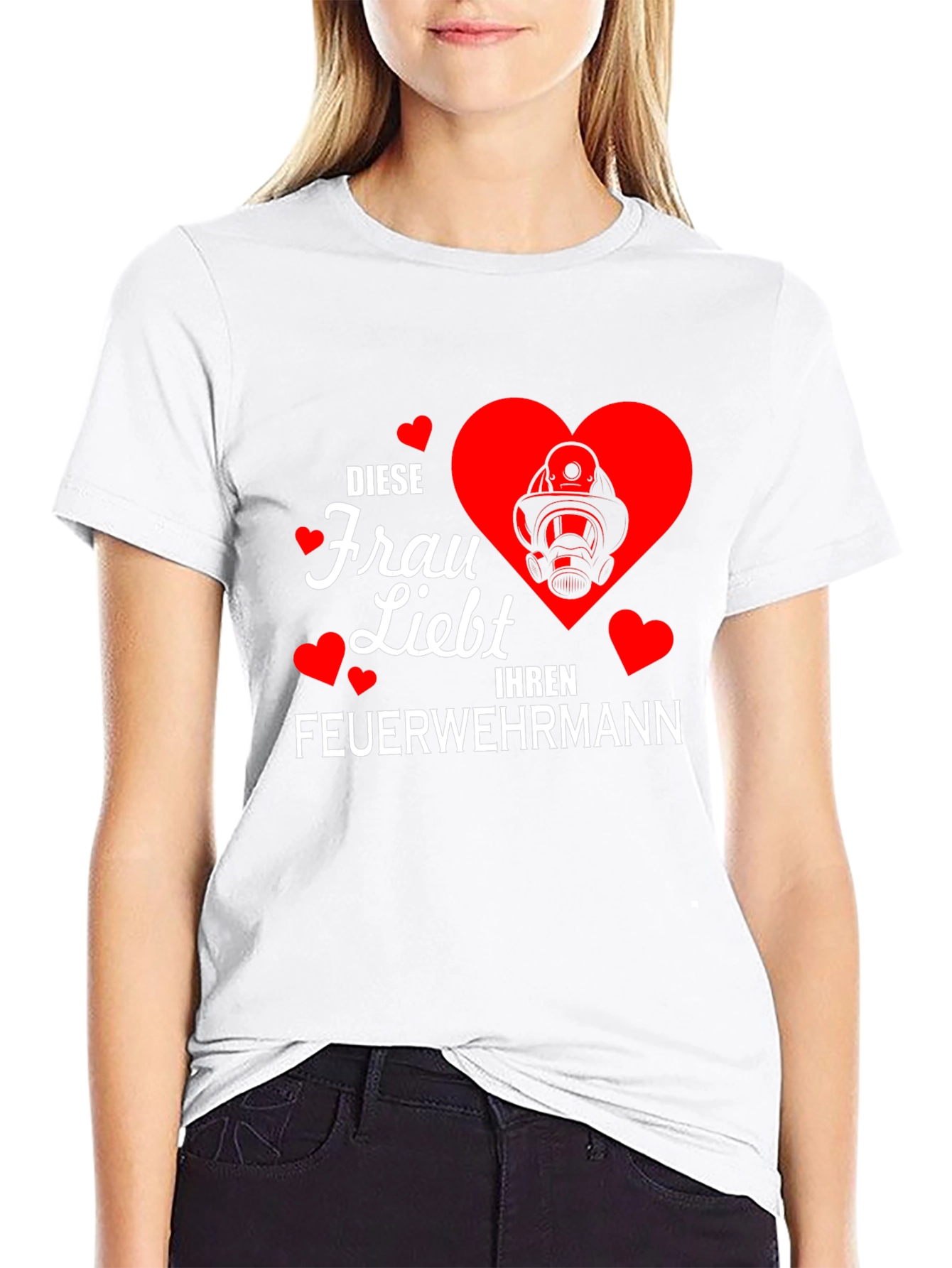 Diese Frau Liebt Ihren Feuerwehrmann T-Shirt