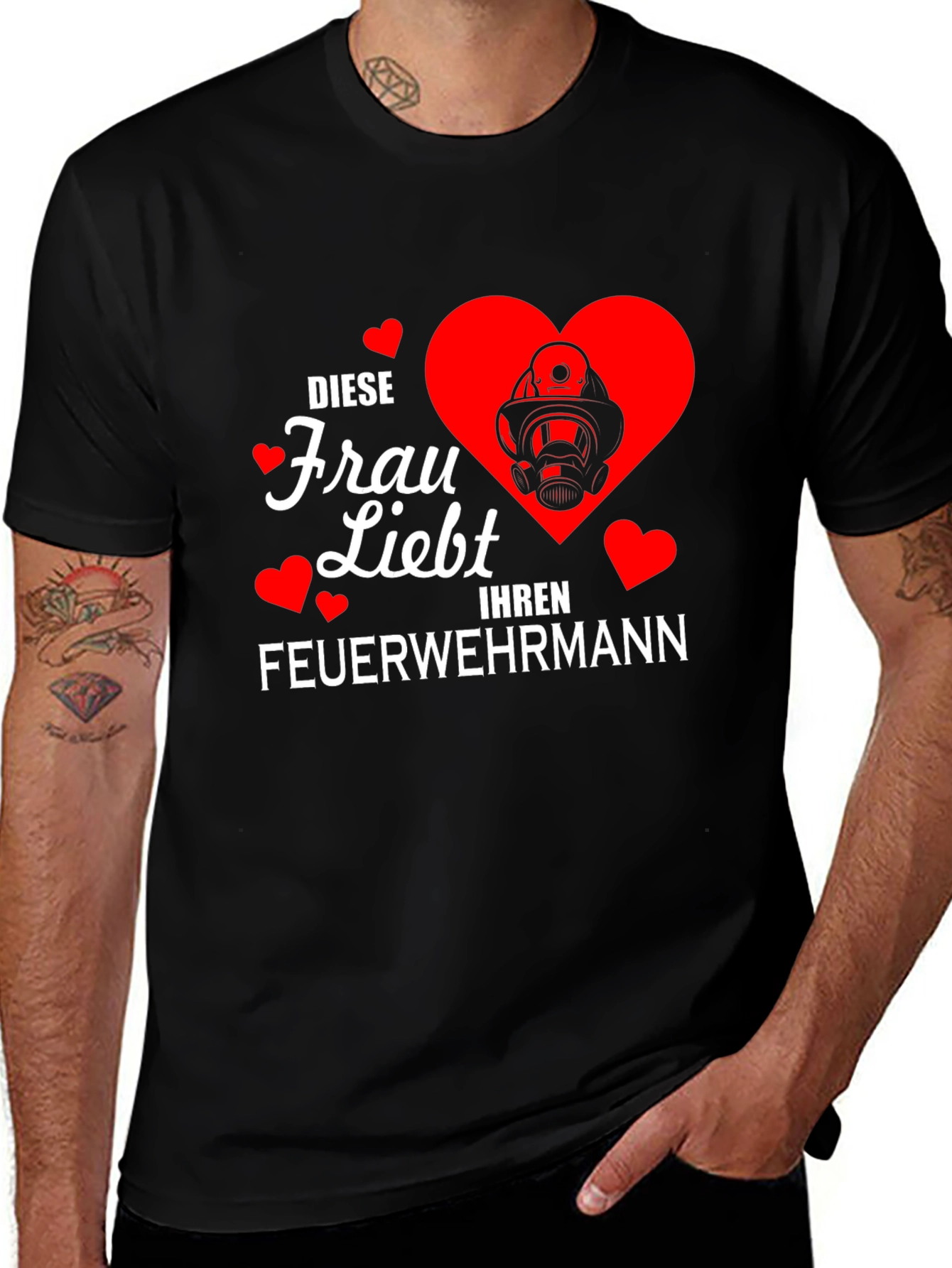 Diese Frau Liebt Ihren Feuerwehrmann T-Shirt