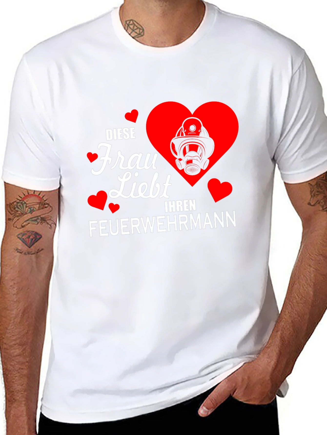 Diese Frau Liebt Ihren Feuerwehrmann T-Shirt