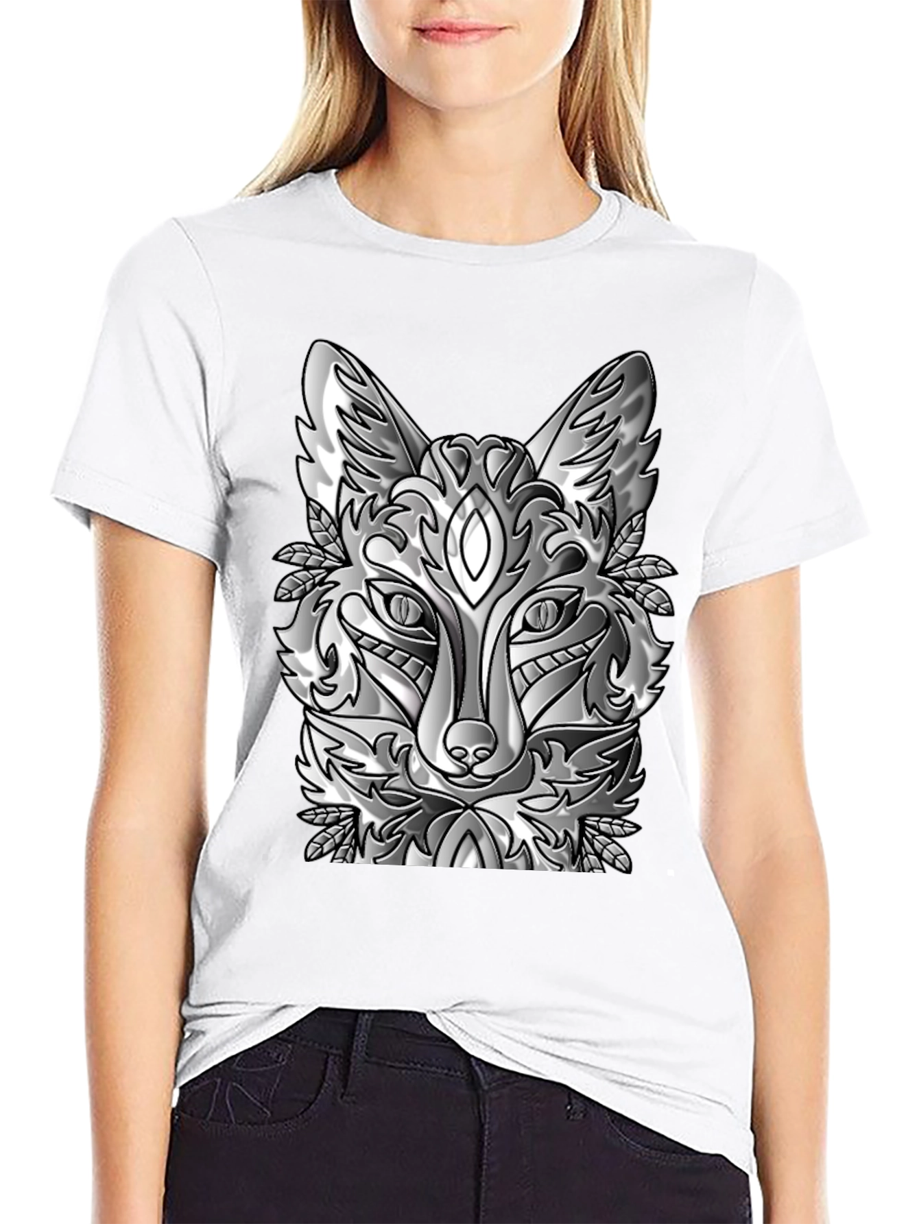 Fox Graphic Black T-Shirt