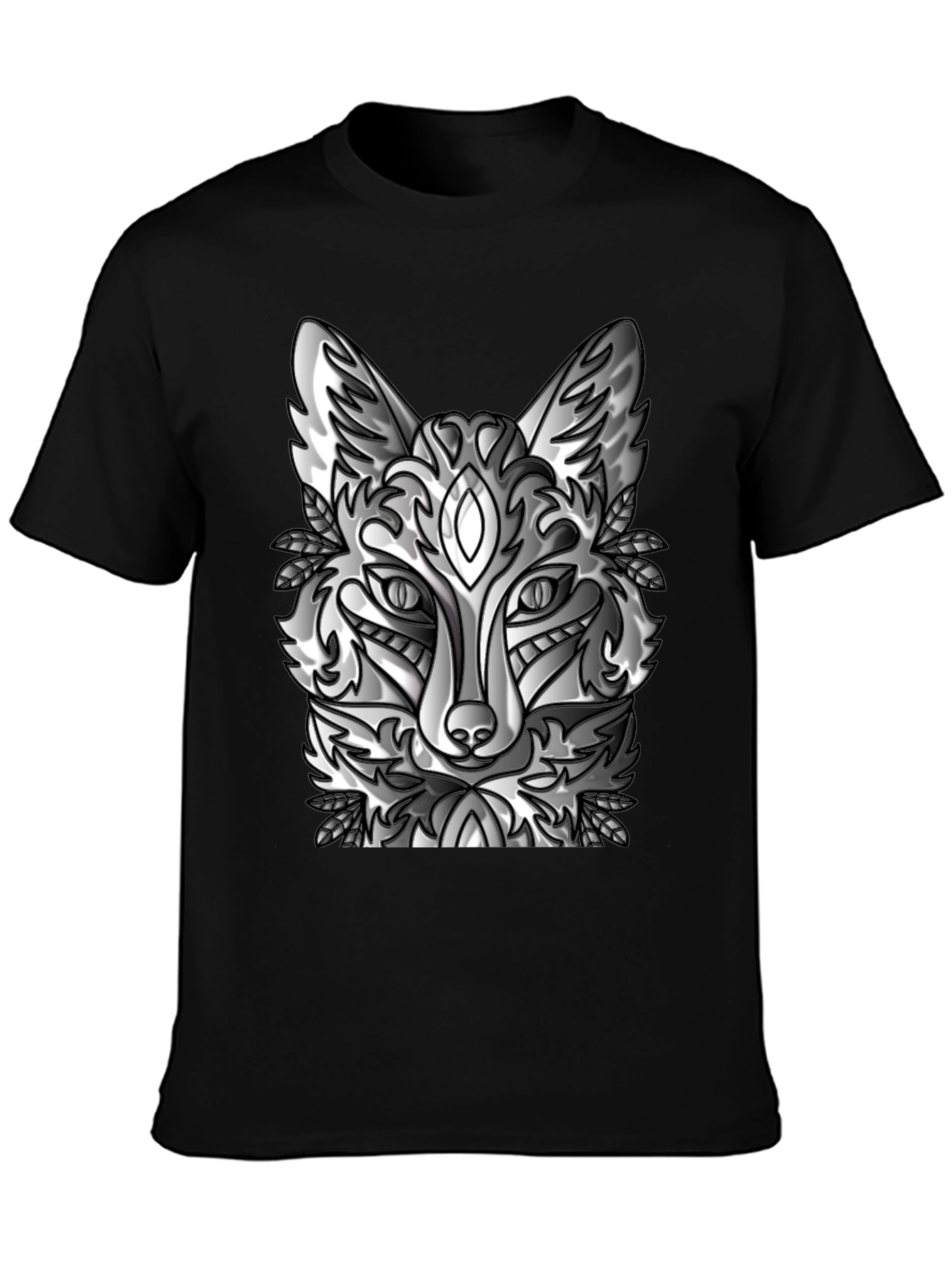 Fox Graphic Black T-Shirt