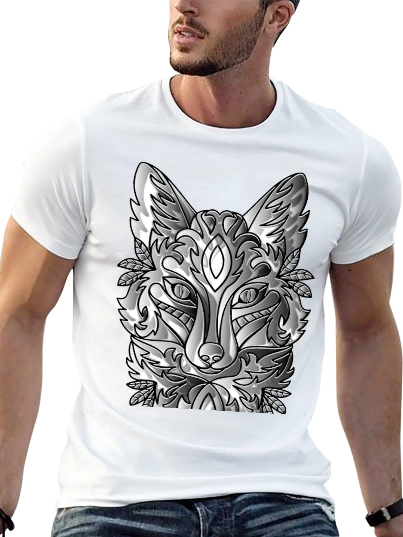 Fox Graphic Black T-Shirt