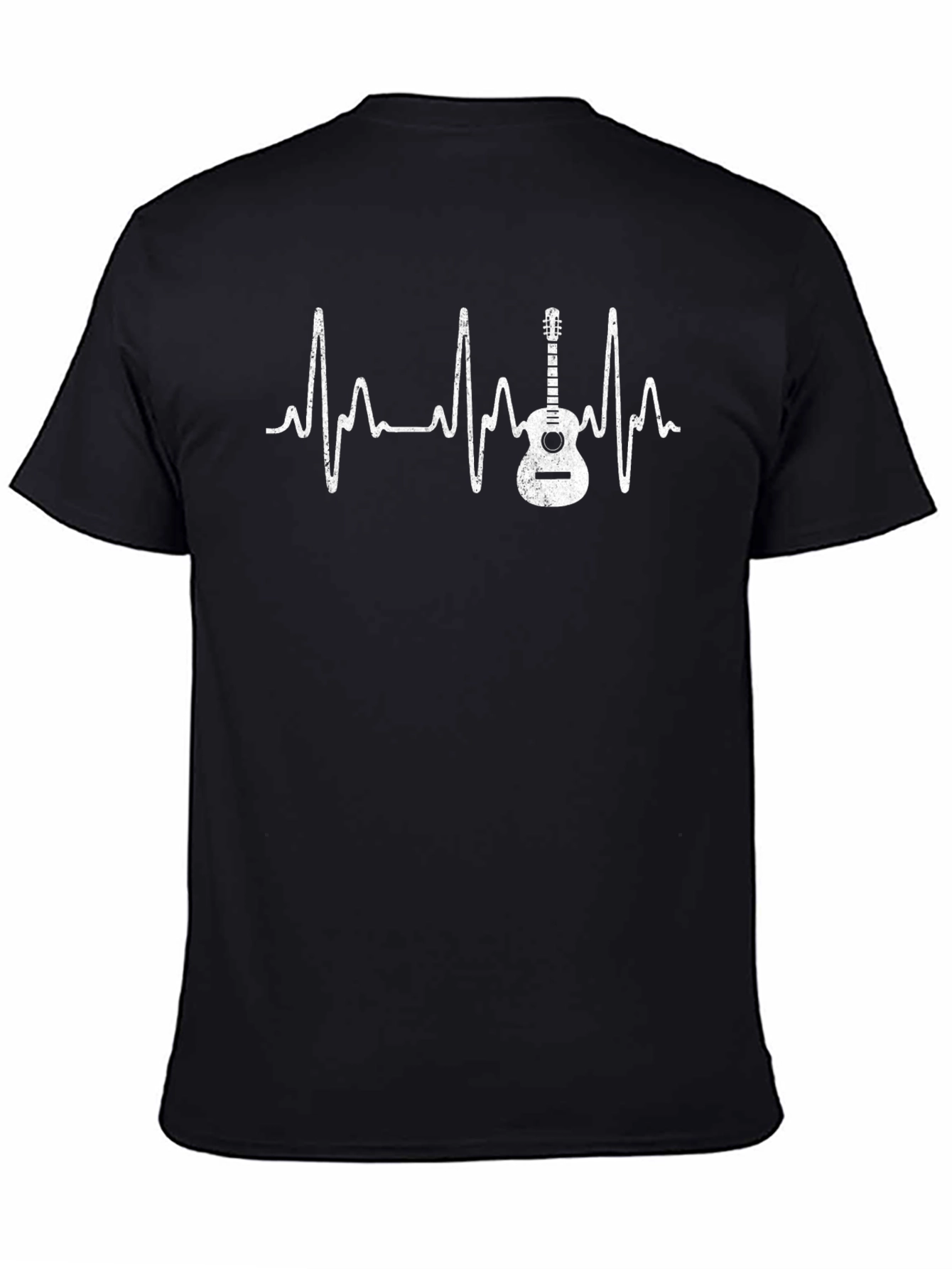 Guitar Heartbeat Graphic Tee