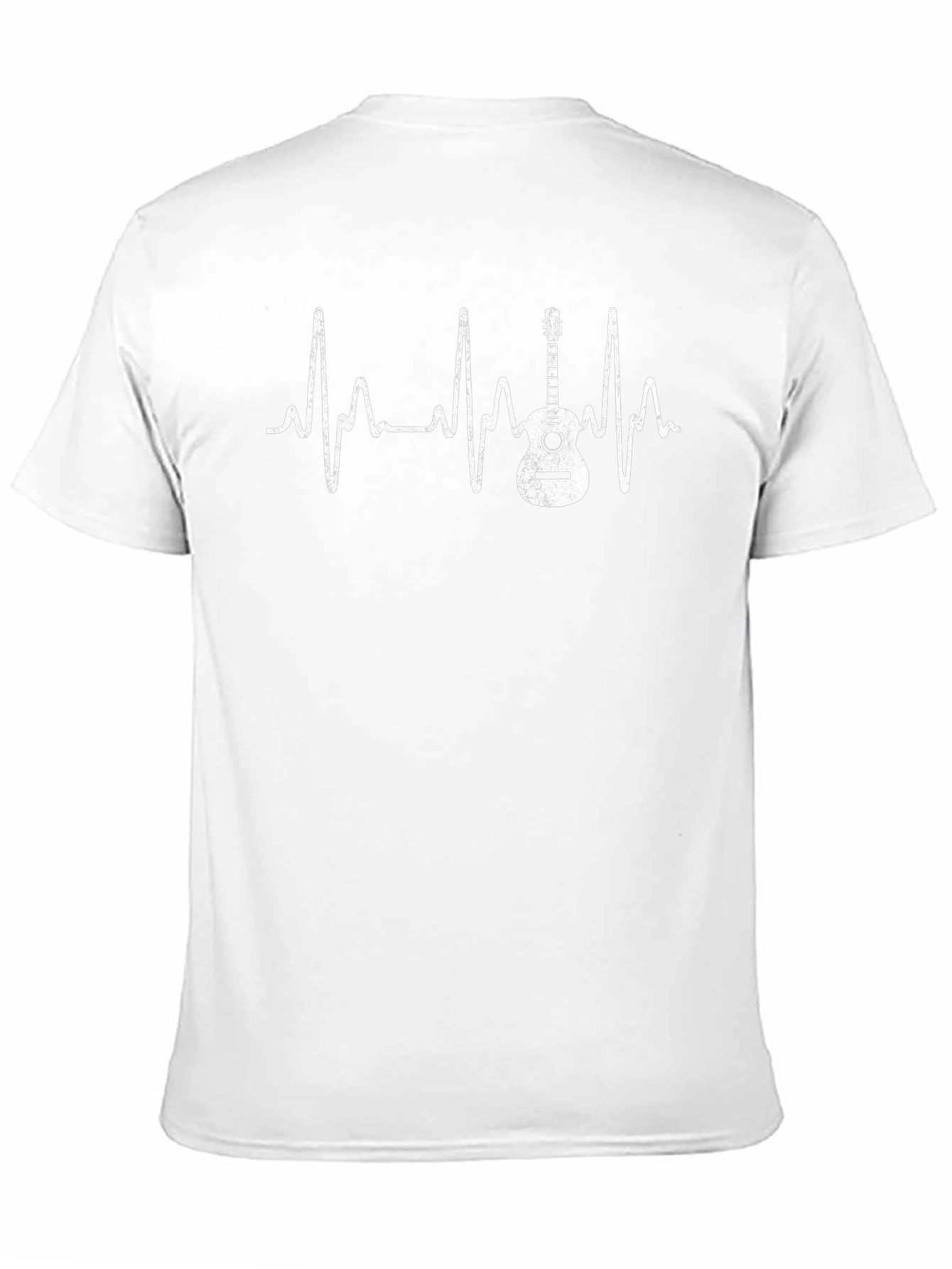 Guitar Heartbeat Graphic Tee