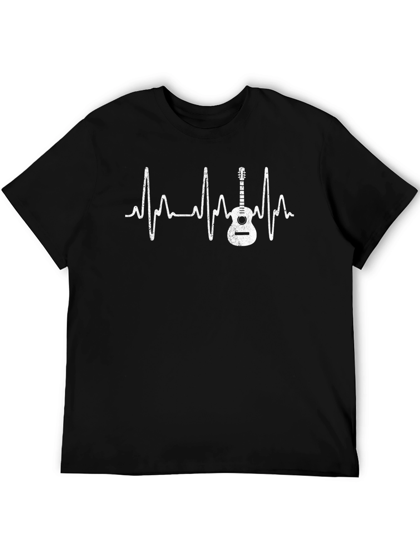 Guitar Heartbeat Graphic Tee