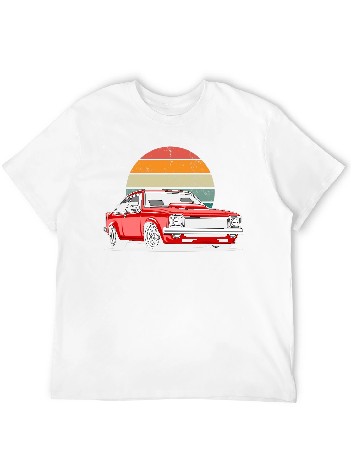 Retro Car Graphic T-Shirt - Classic Style