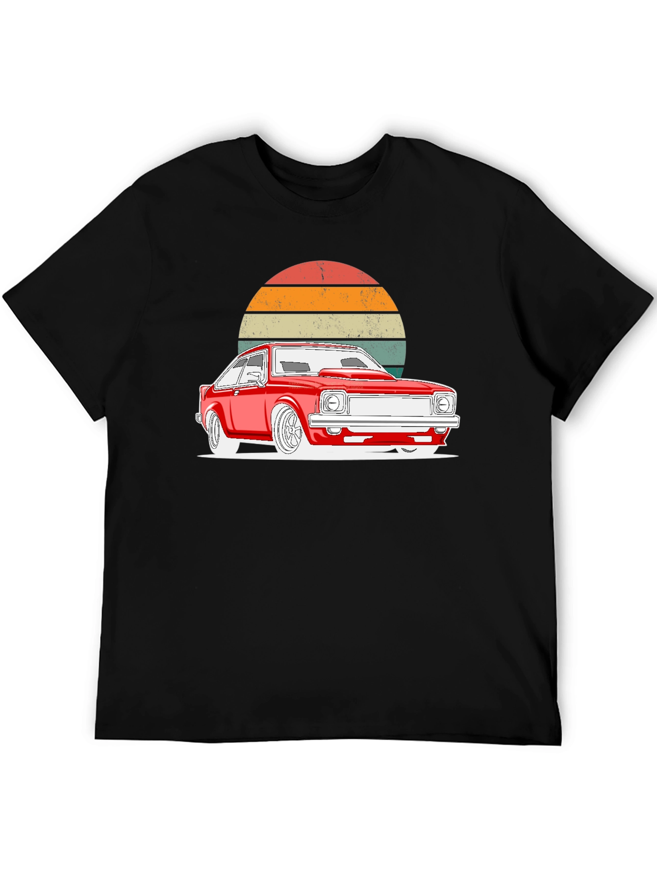 Retro Car Graphic T-Shirt - Classic Style