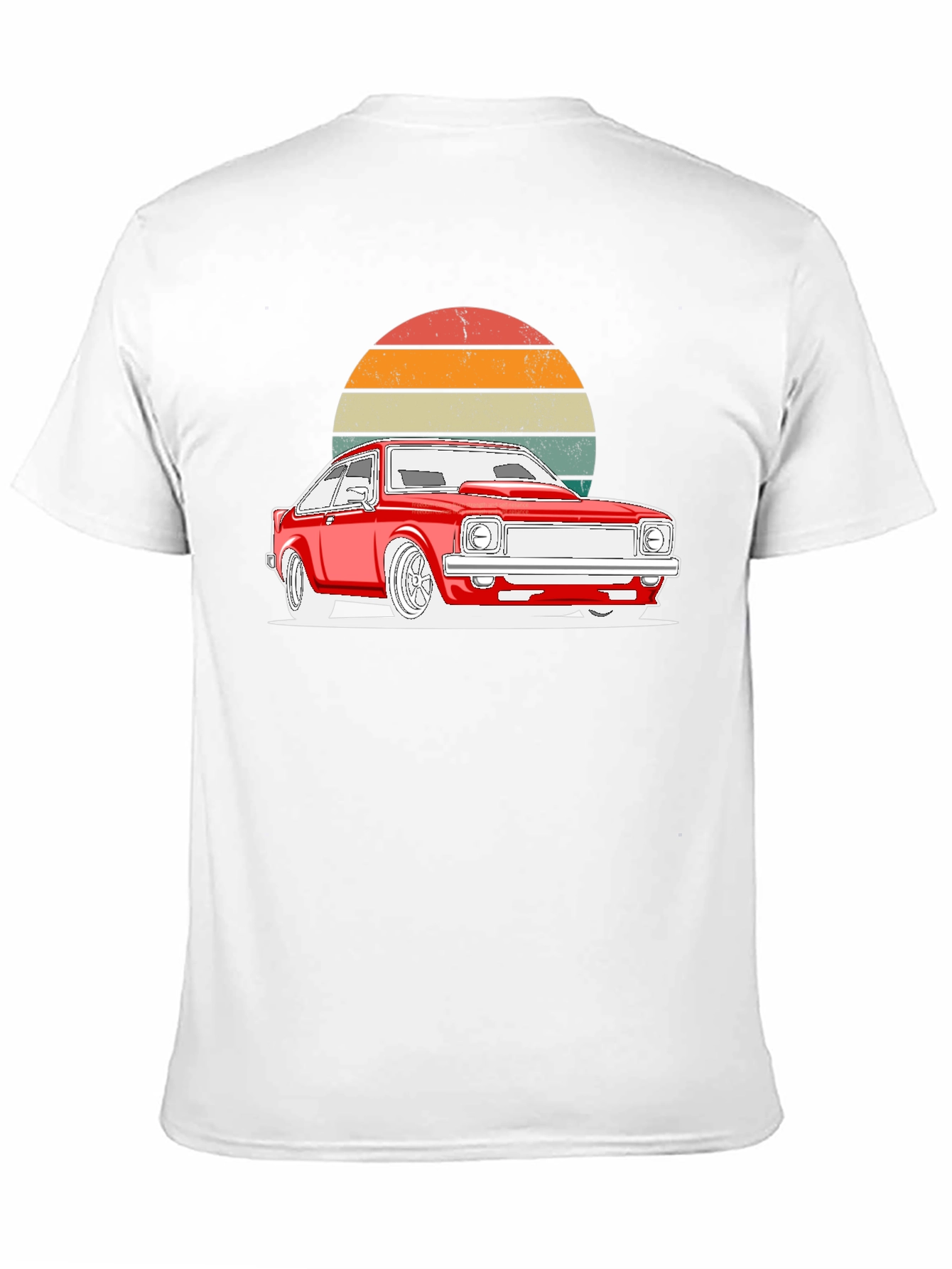 Retro Car Graphic T-Shirt - Classic Style