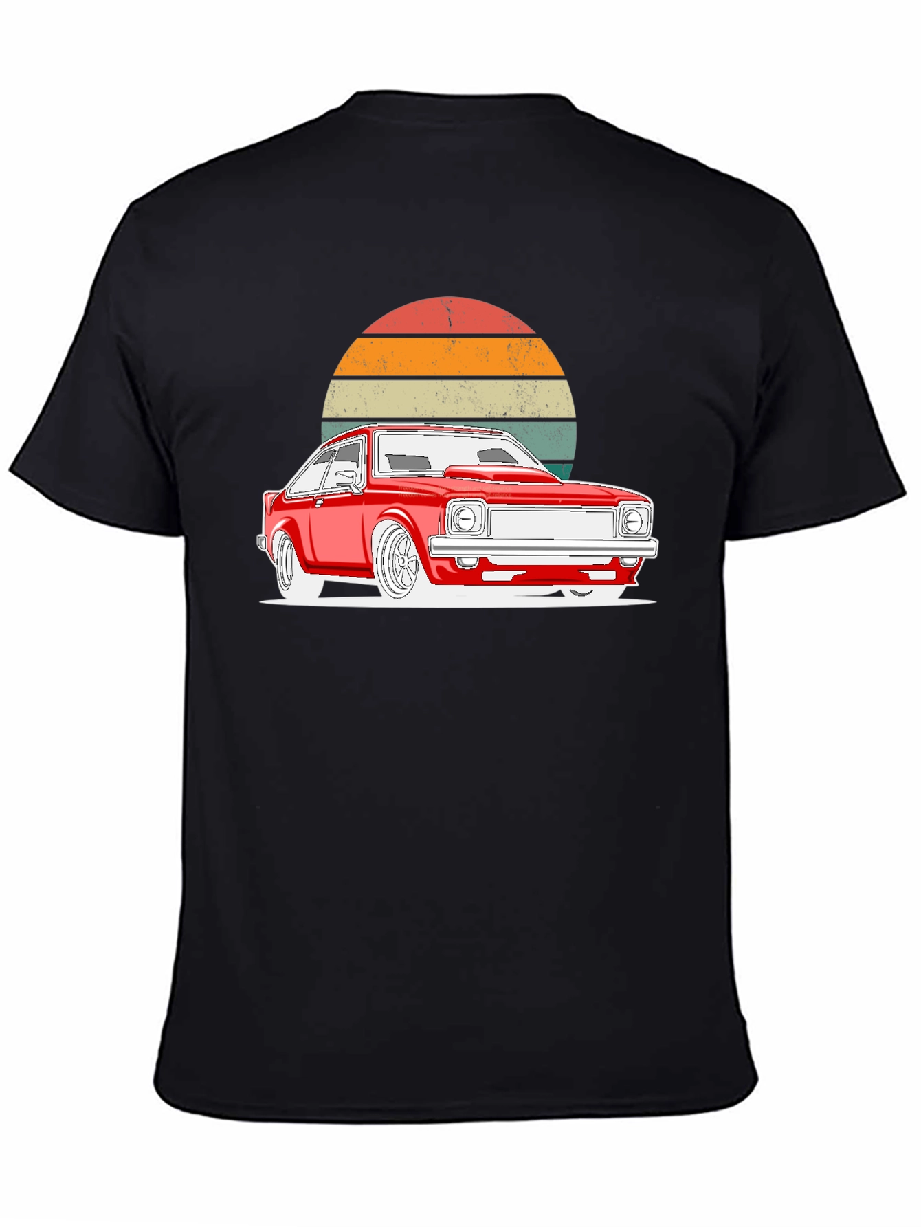 Retro Car Graphic T-Shirt - Classic Style