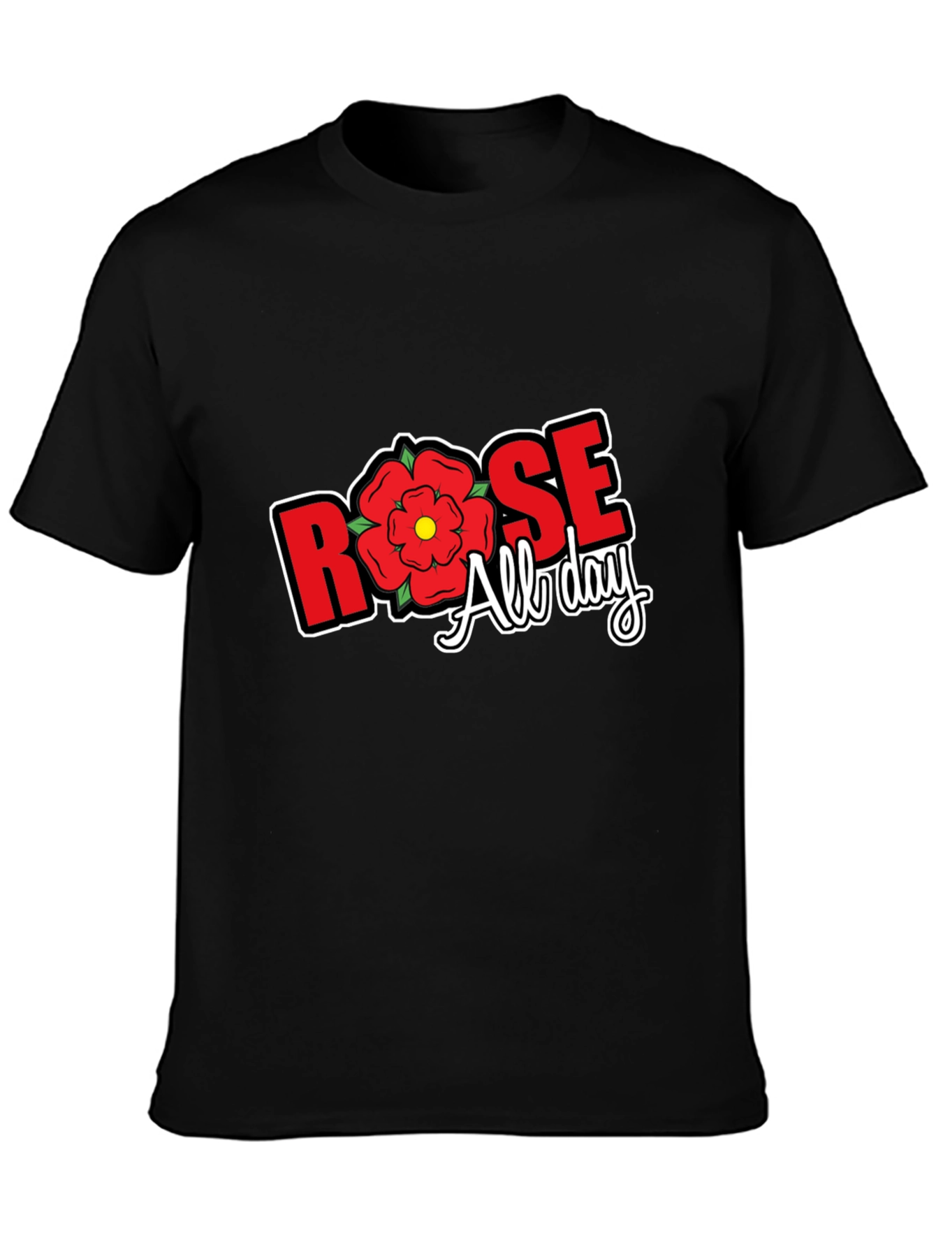 Rose All Day Graphic T-Shirt