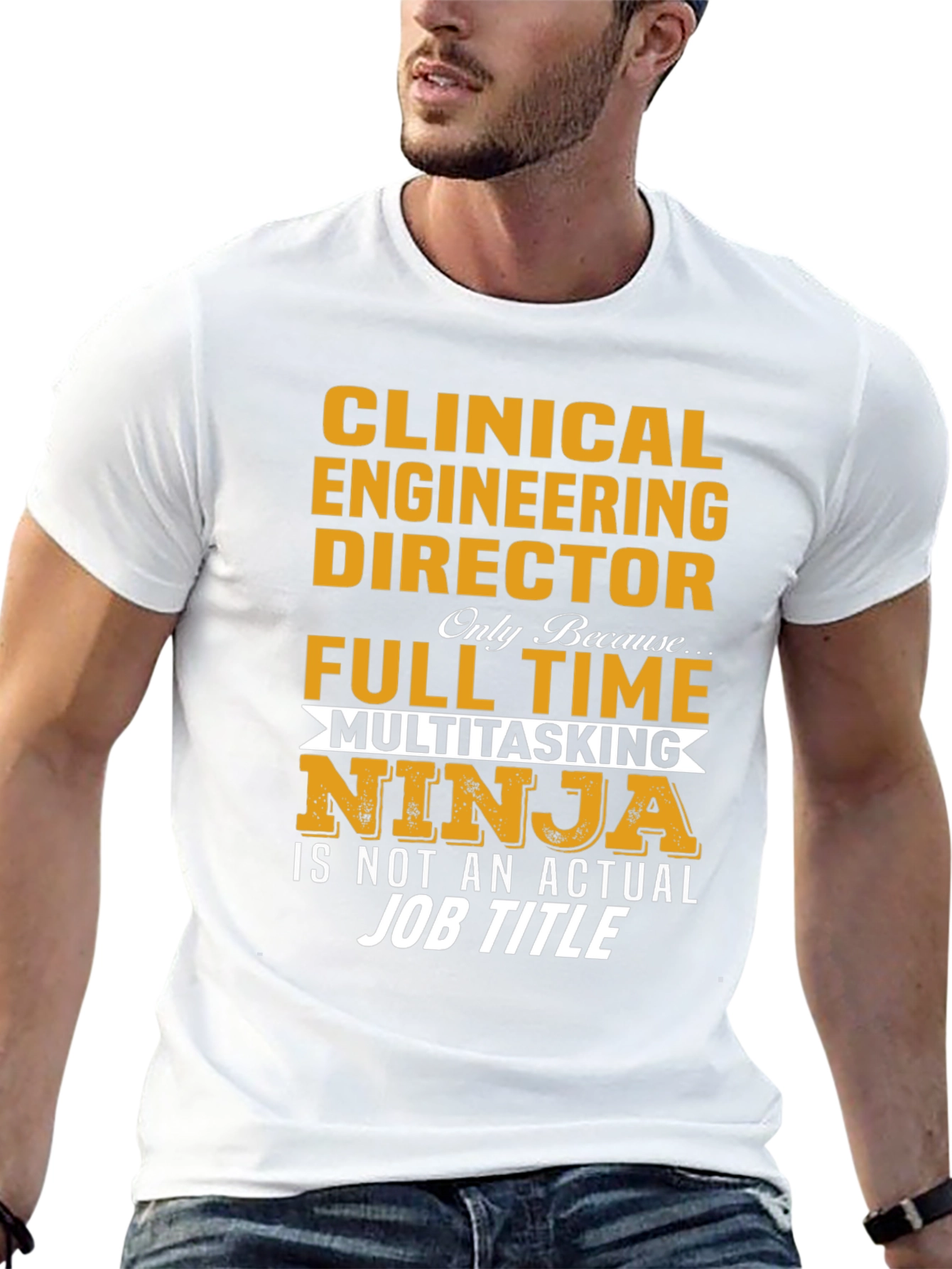 Clinical Engineer Director - Multitasking Ninja T-Shirt