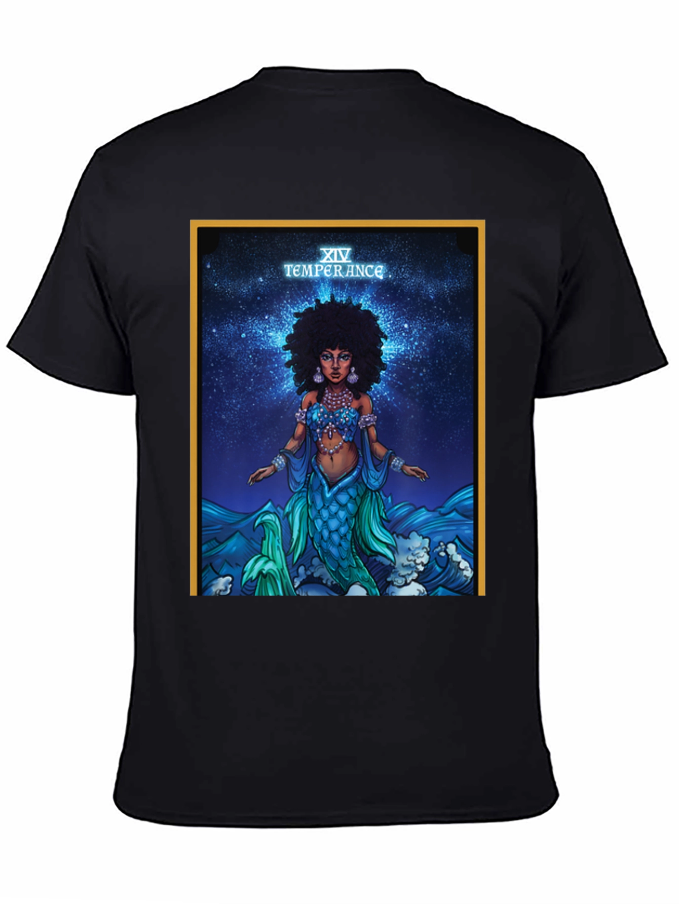 Temperance Tarot Card Mermaid T-Shirt