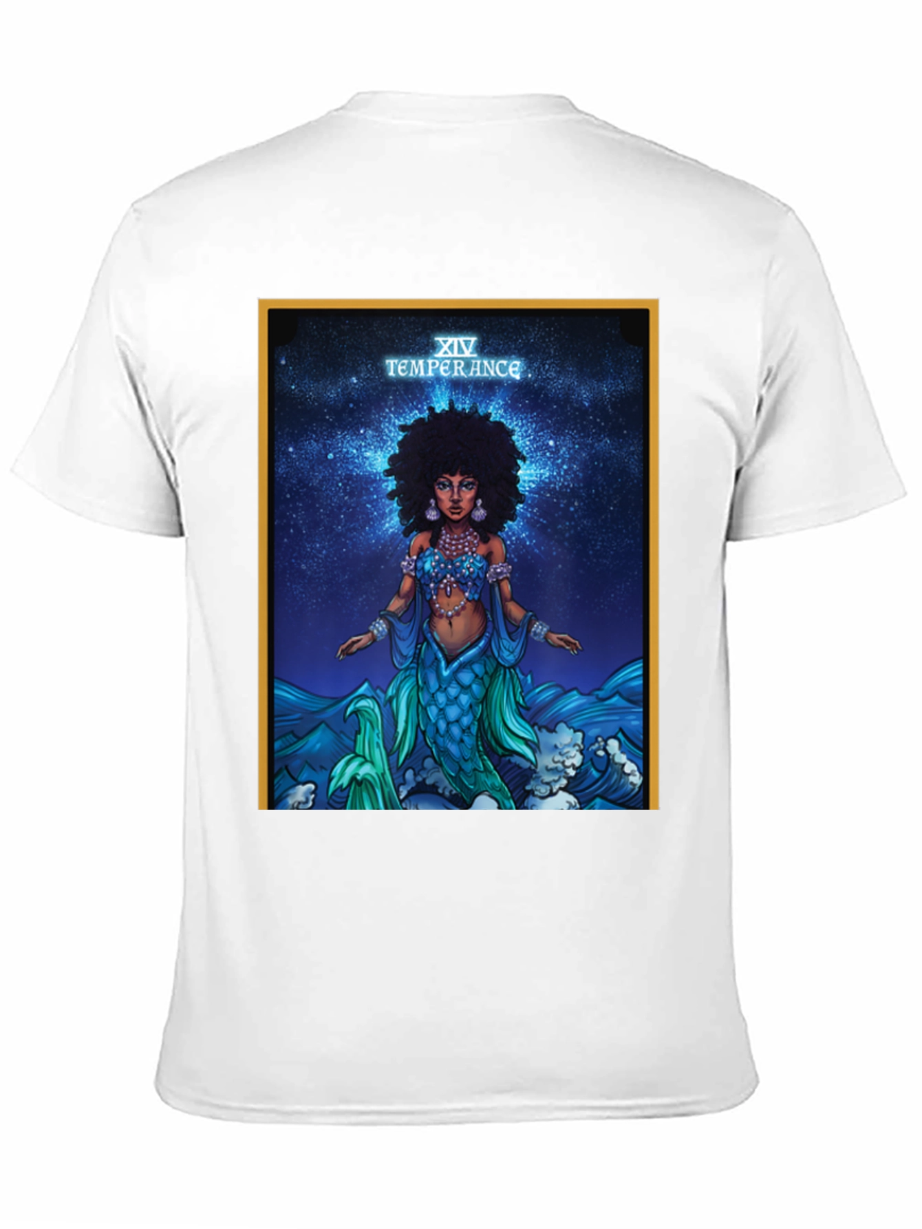 Temperance Tarot Card Mermaid T-Shirt