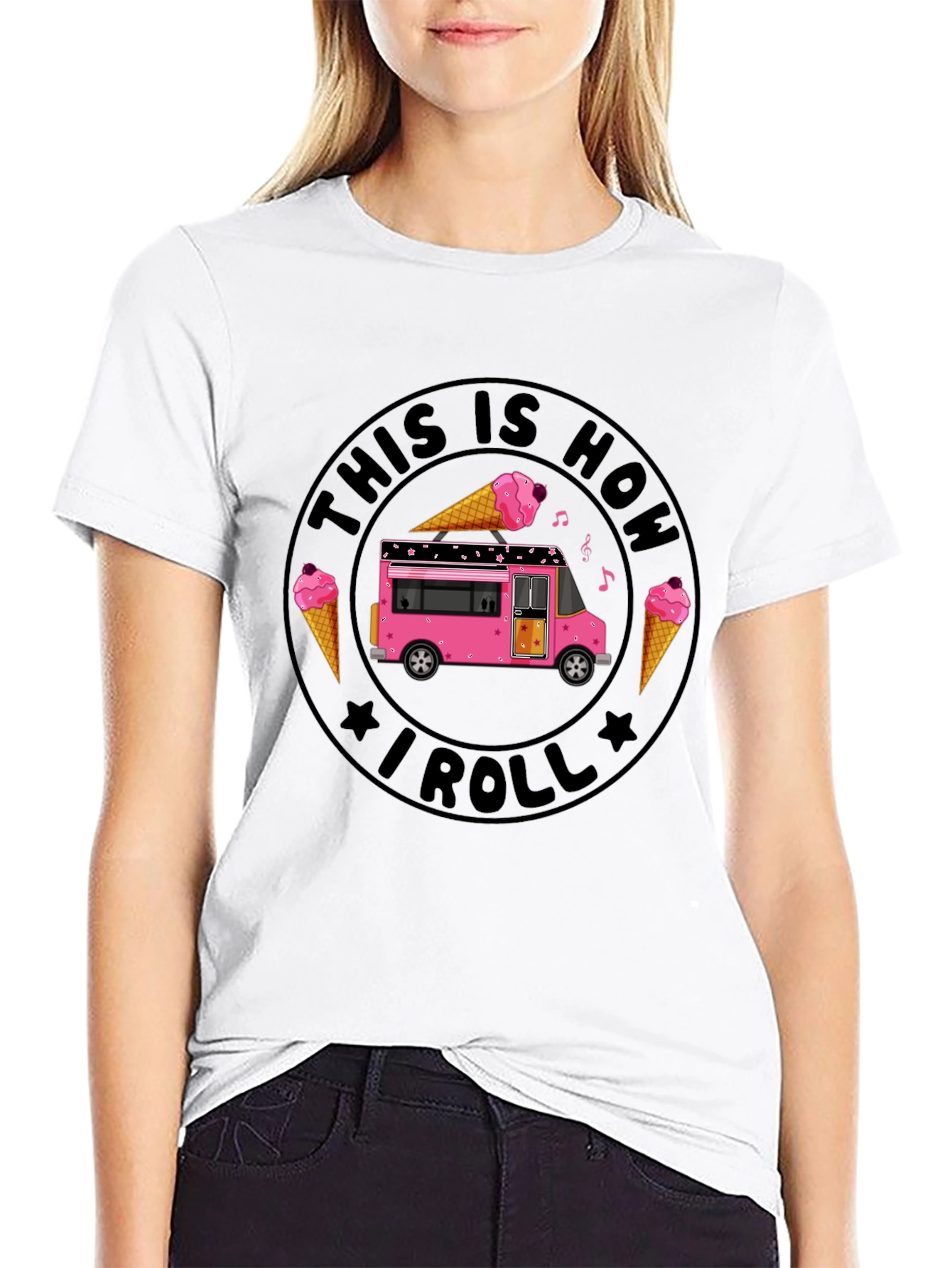 Ice Cream Truck This Is How I Roll T-Shirt