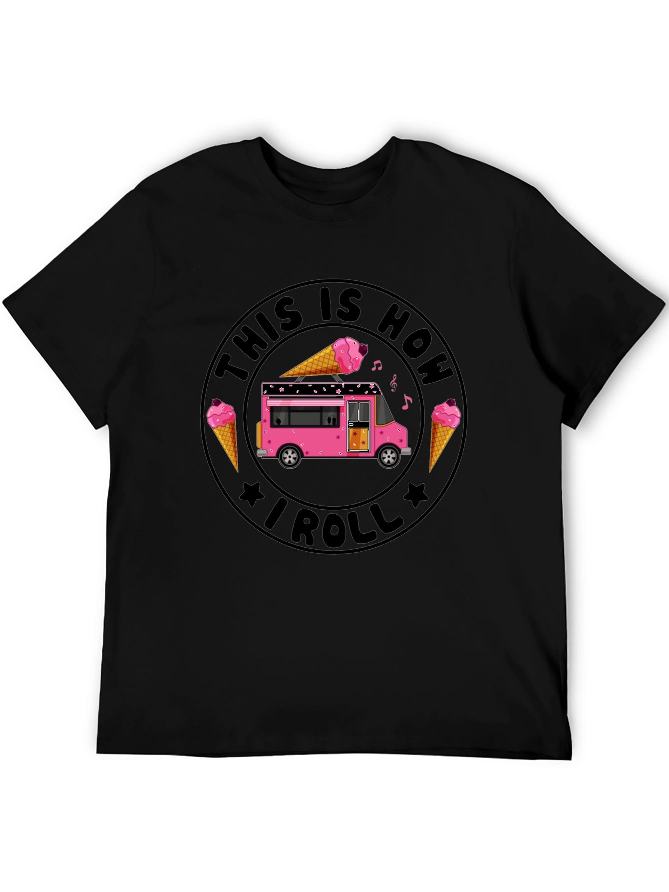 Ice Cream Truck This Is How I Roll T-Shirt