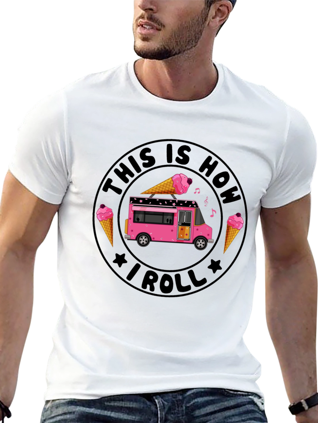 Ice Cream Truck This Is How I Roll T-Shirt