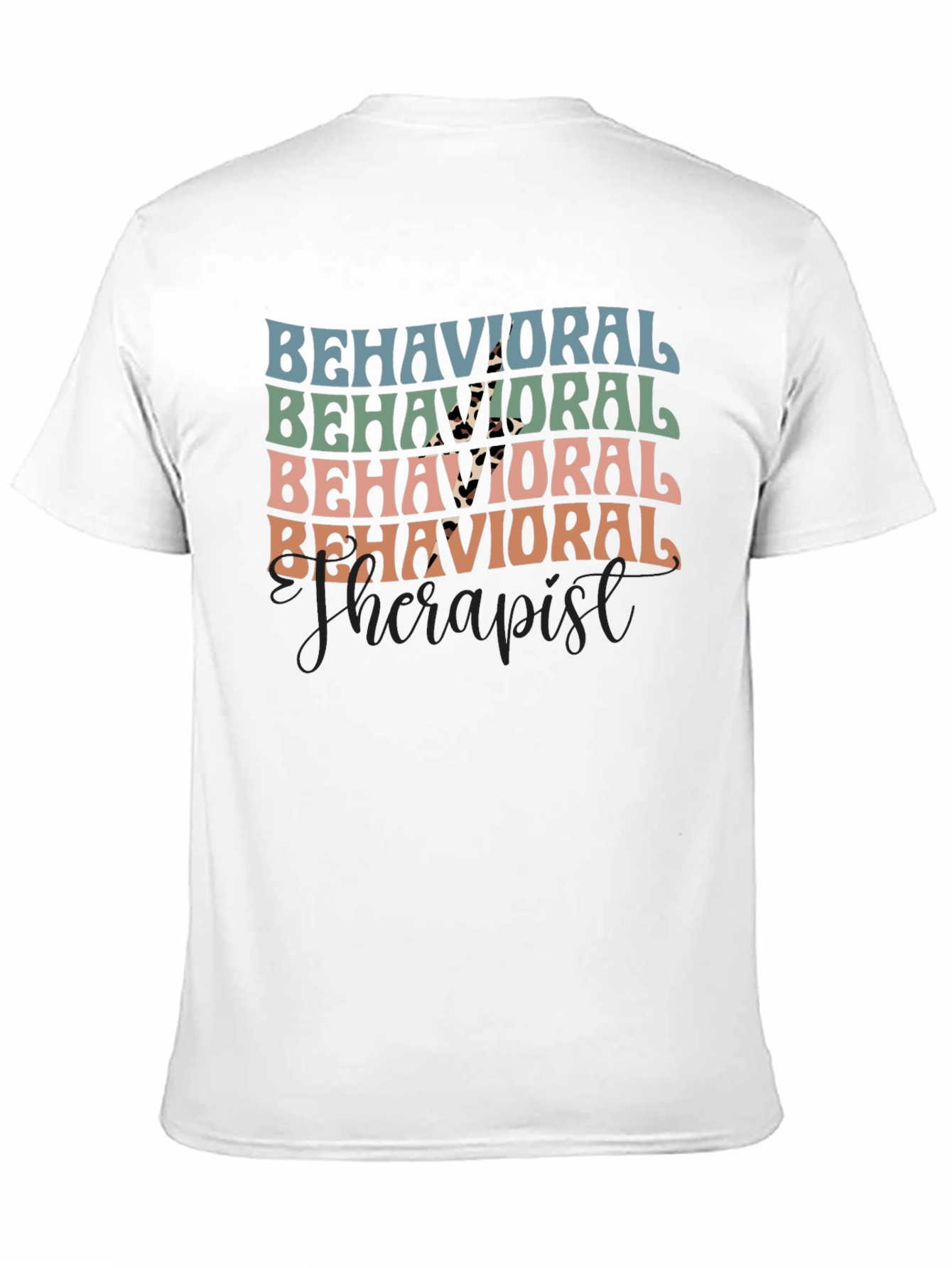 Behavioral Therapist Retro Graphic T-Shirt