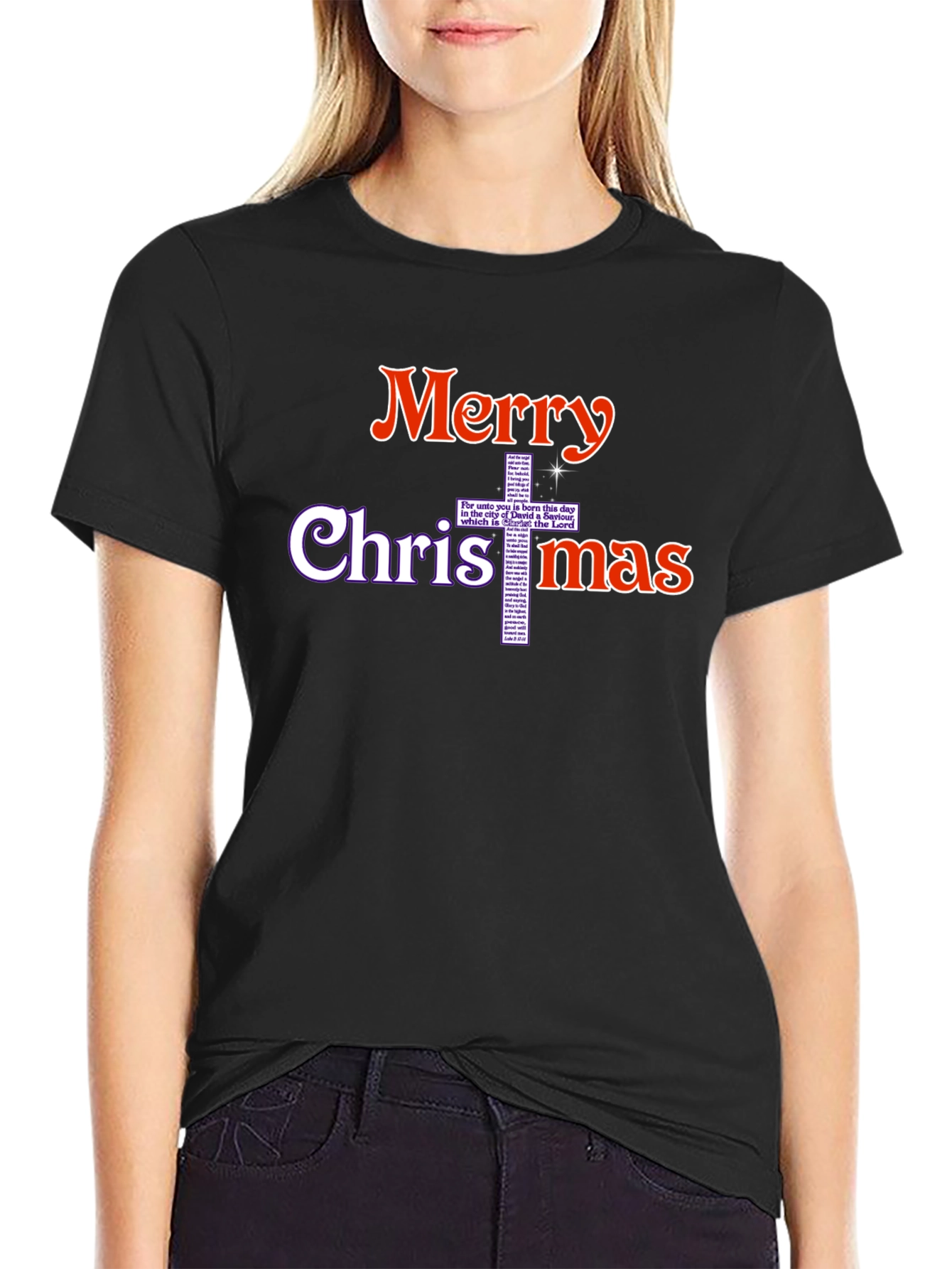 Merry Christmas Christian Religious T-Shirt