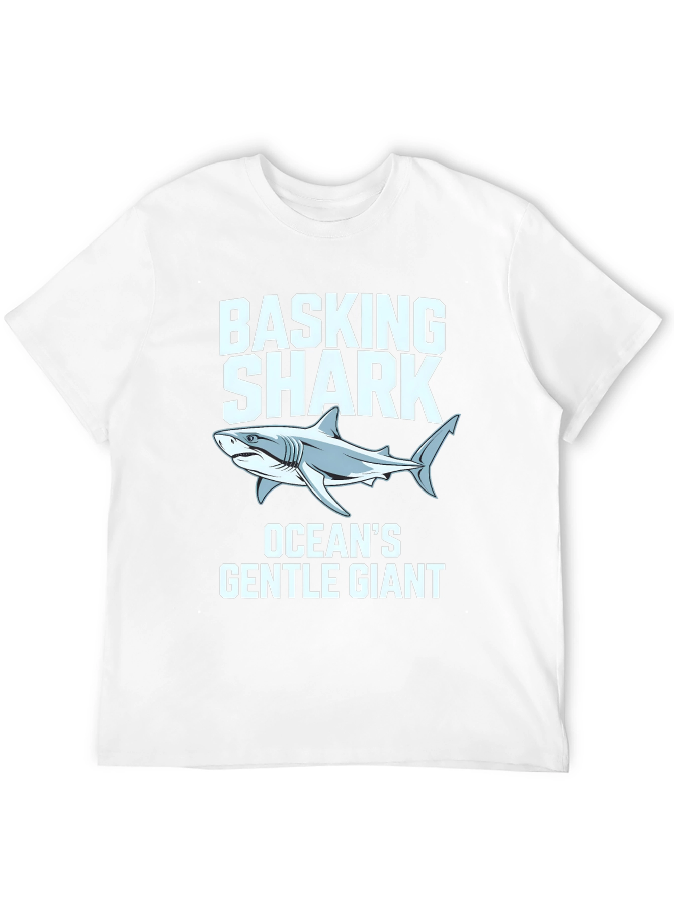 Basking Shark Oceans Gentle Giant Graphic T-Shirt