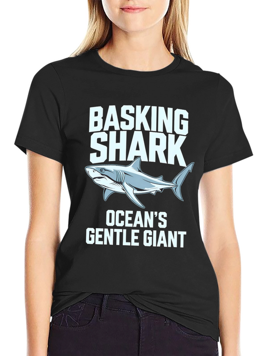 Basking Shark Oceans Gentle Giant Graphic T-Shirt