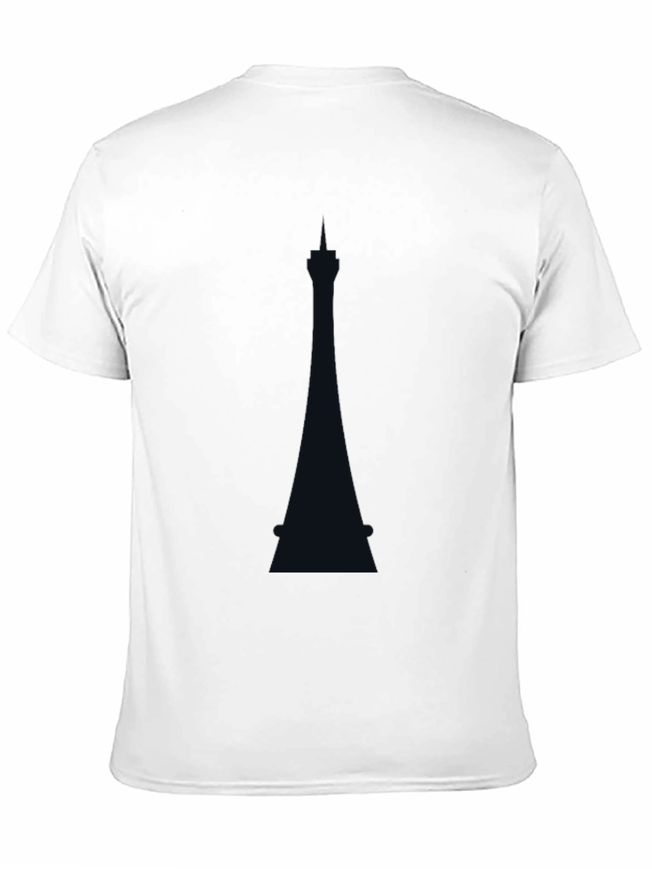 Modern Tower Graphic Tee - Black