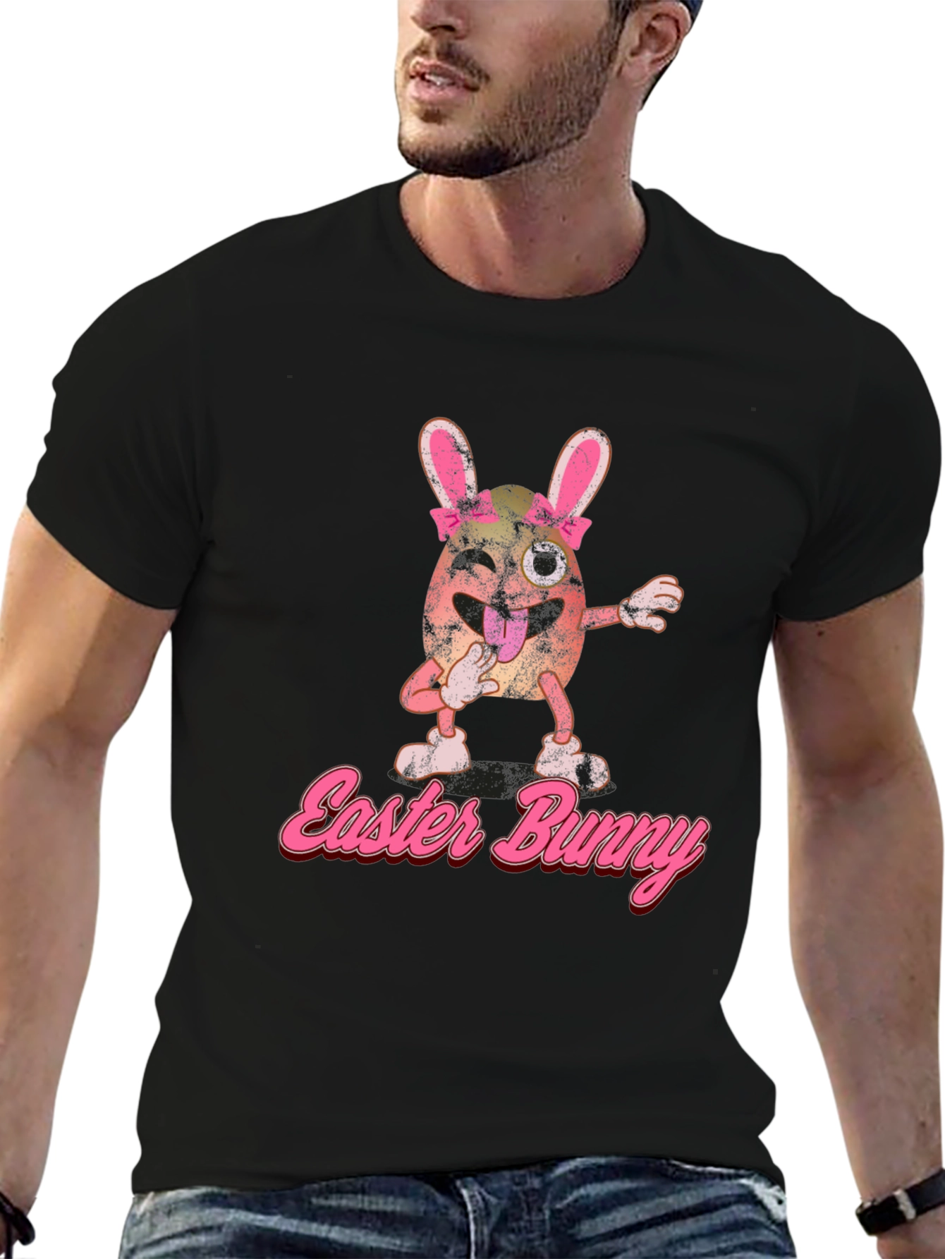 Easter Bunny Dab T-Shirt - Funny Egg Rabbit Tee