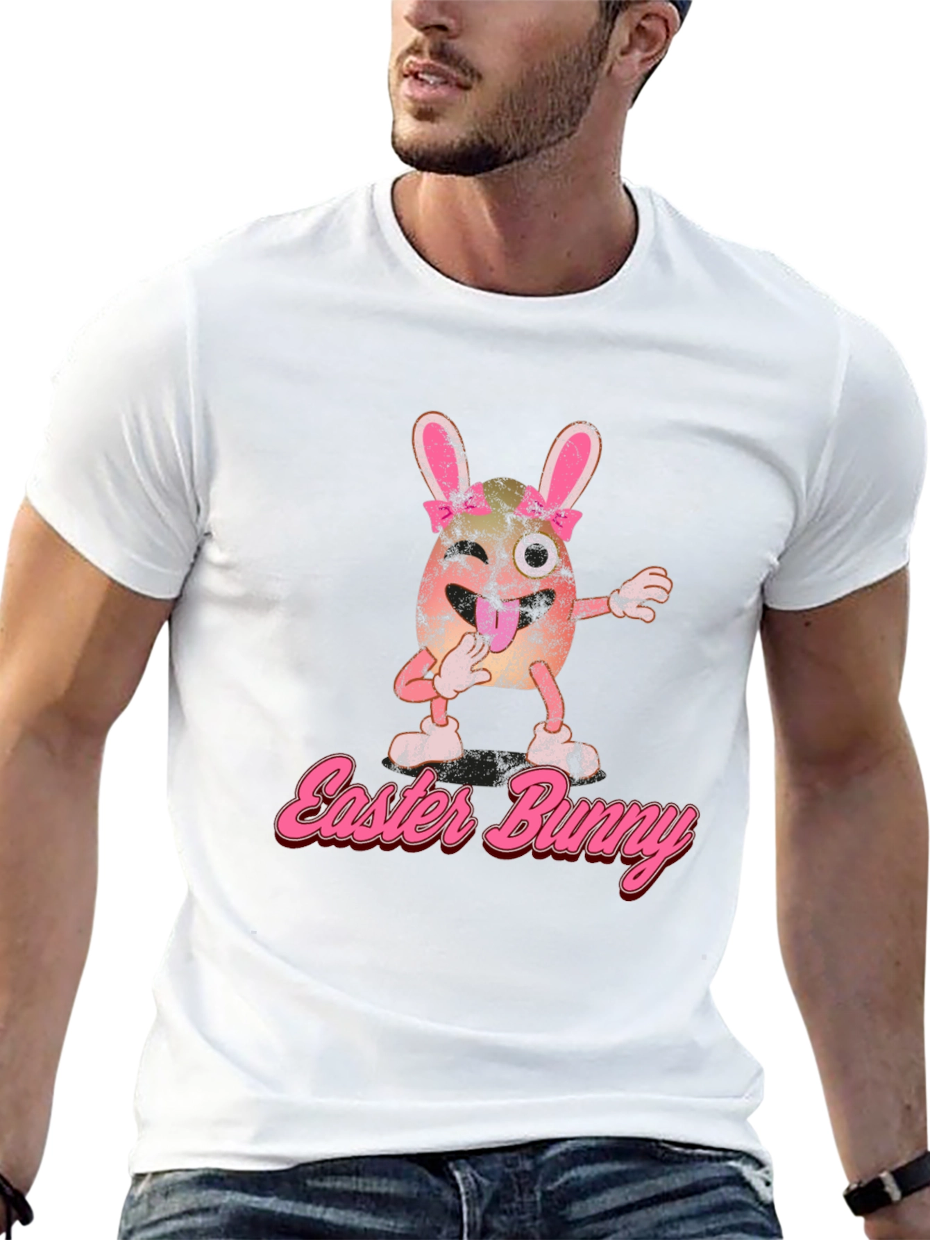 Easter Bunny Dab T-Shirt - Funny Egg Rabbit Tee