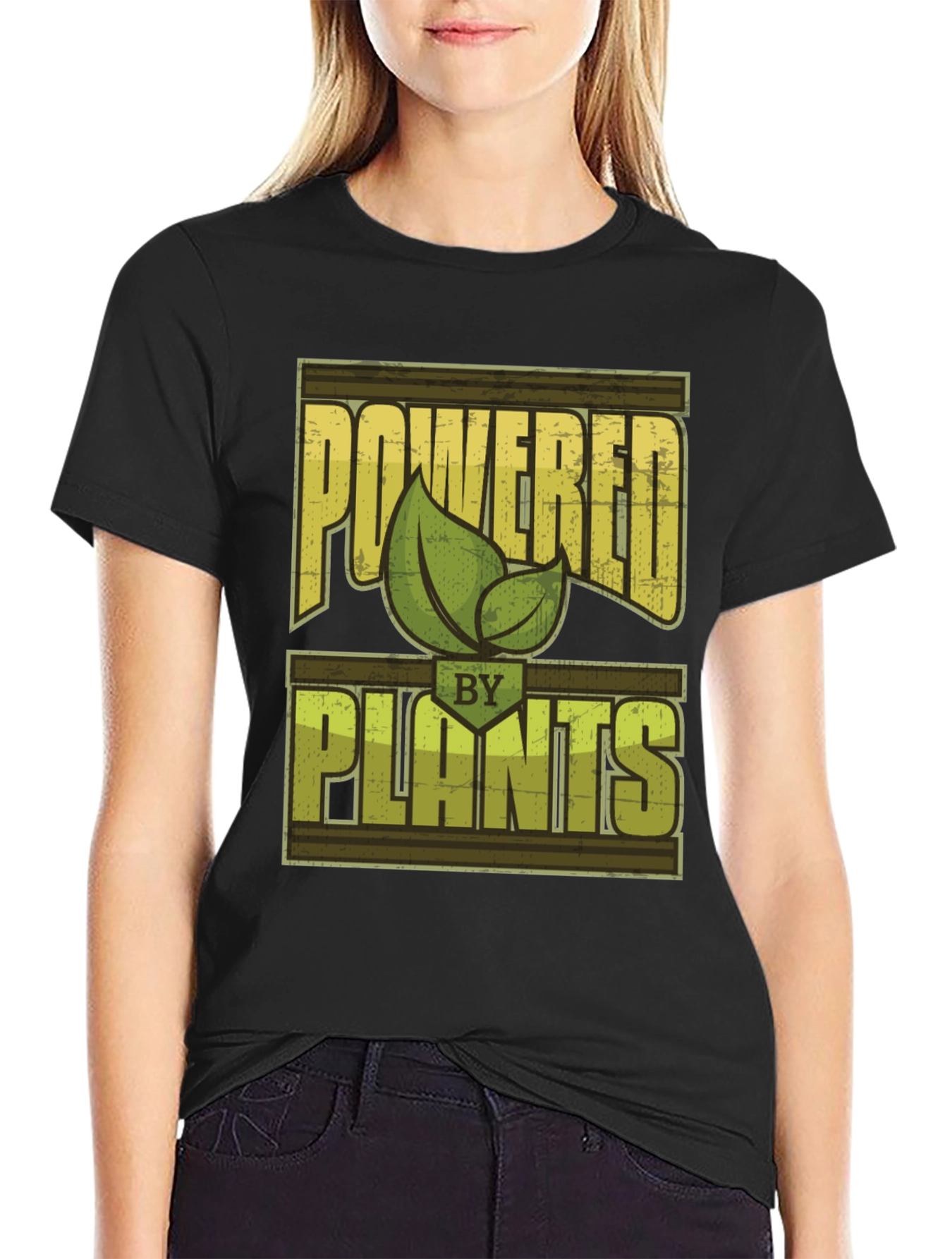 Powered by Plants T-Shirt Vegan Lifestyle
