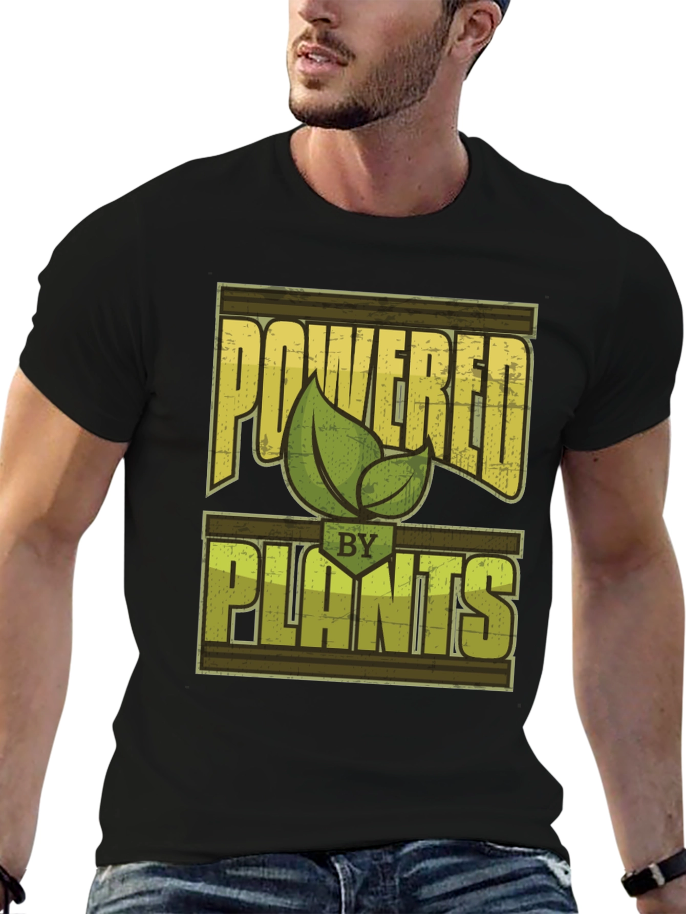 Powered by Plants T-Shirt Vegan Lifestyle