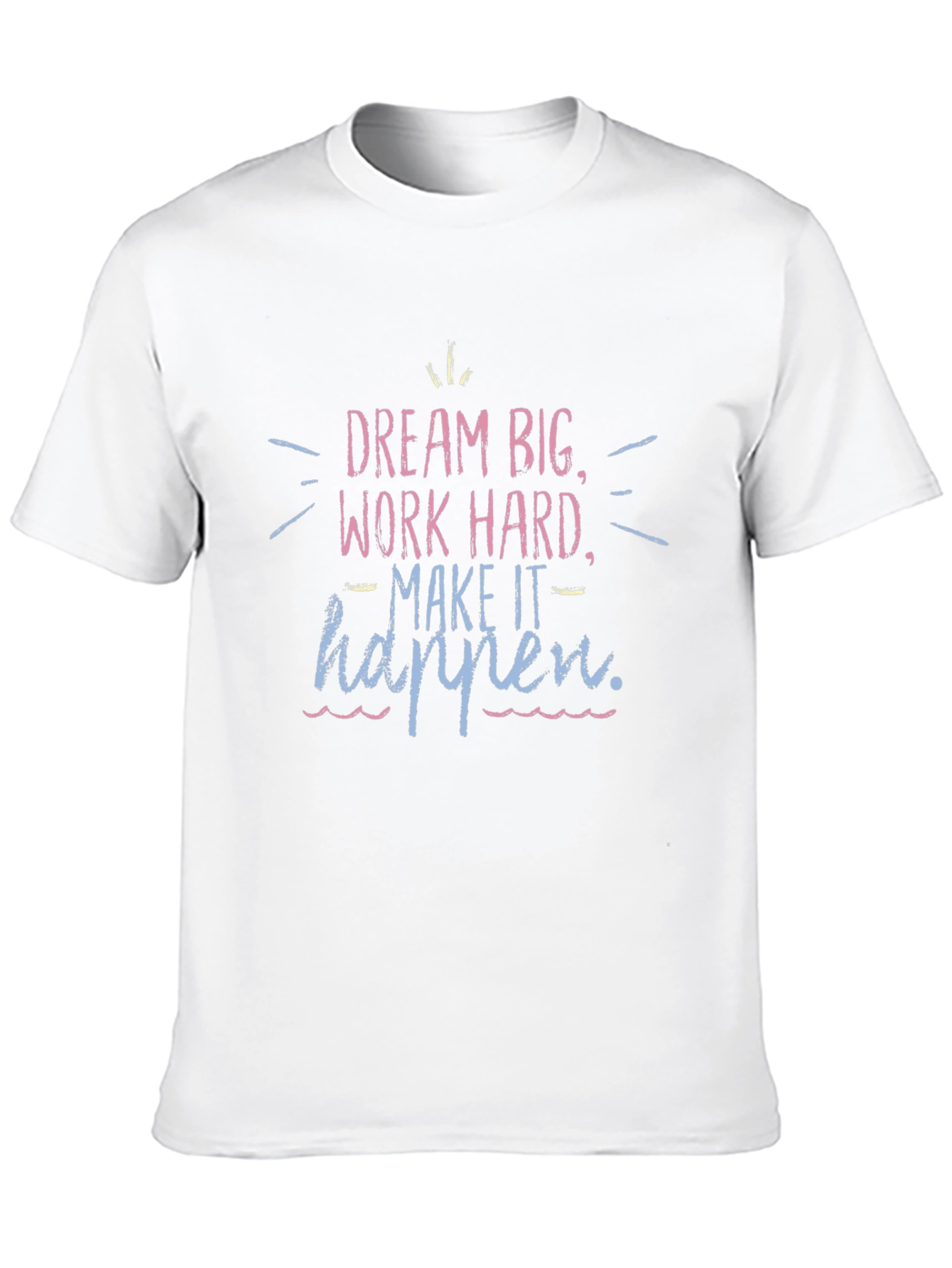 Dream Big Graphic Tee - Black Casual Shirt