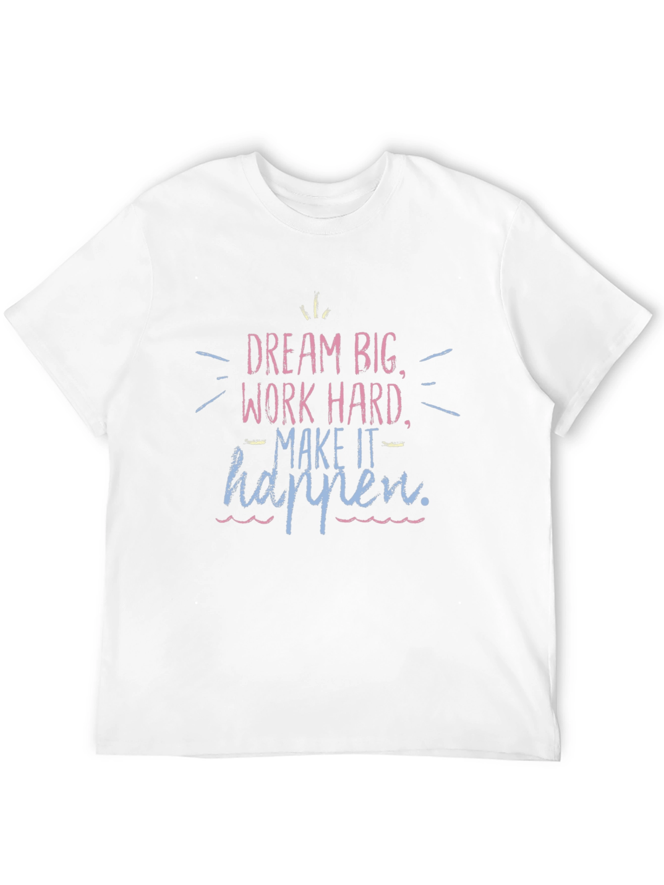 Dream Big Graphic Tee - Black Casual Shirt
