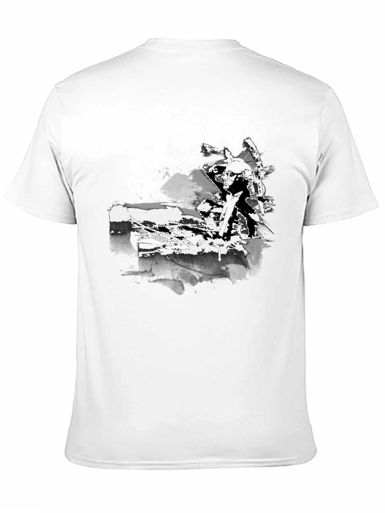 Mens Graphic Black T-Shirt