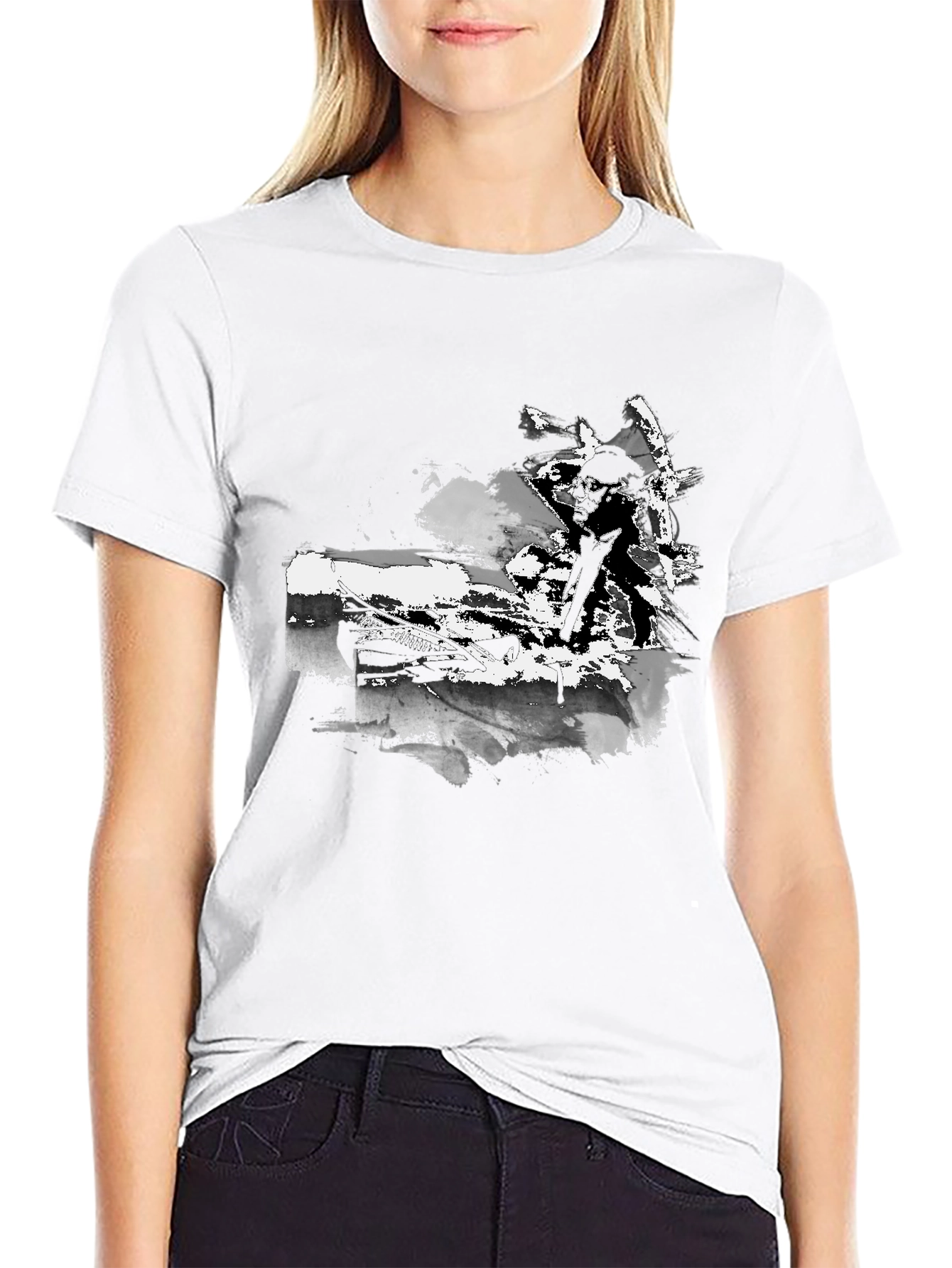Mens Graphic Black T-Shirt