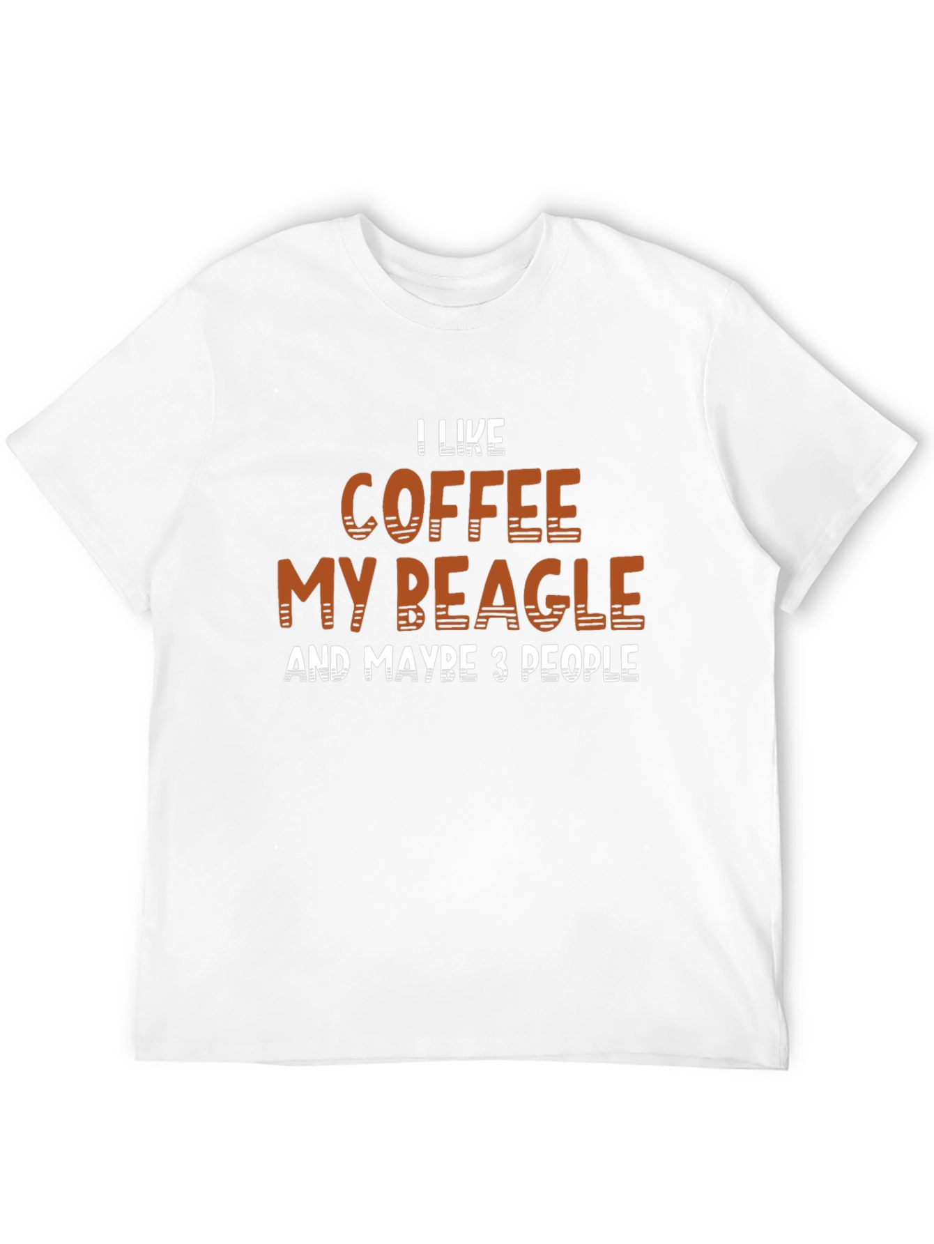 Coffee Beagle Funny Graphic T-Shirt