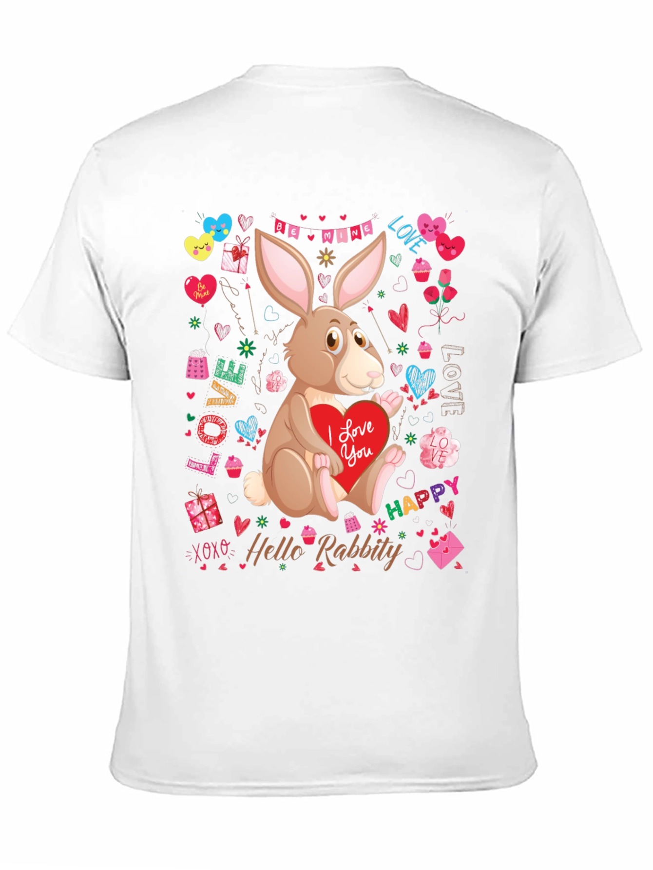 Hello Rabbity Valentine T-Shirt