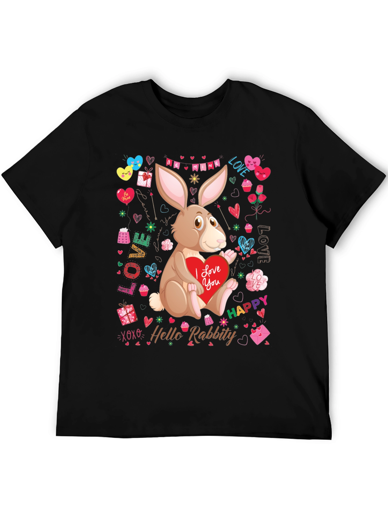 Hello Rabbity Valentine T-Shirt
