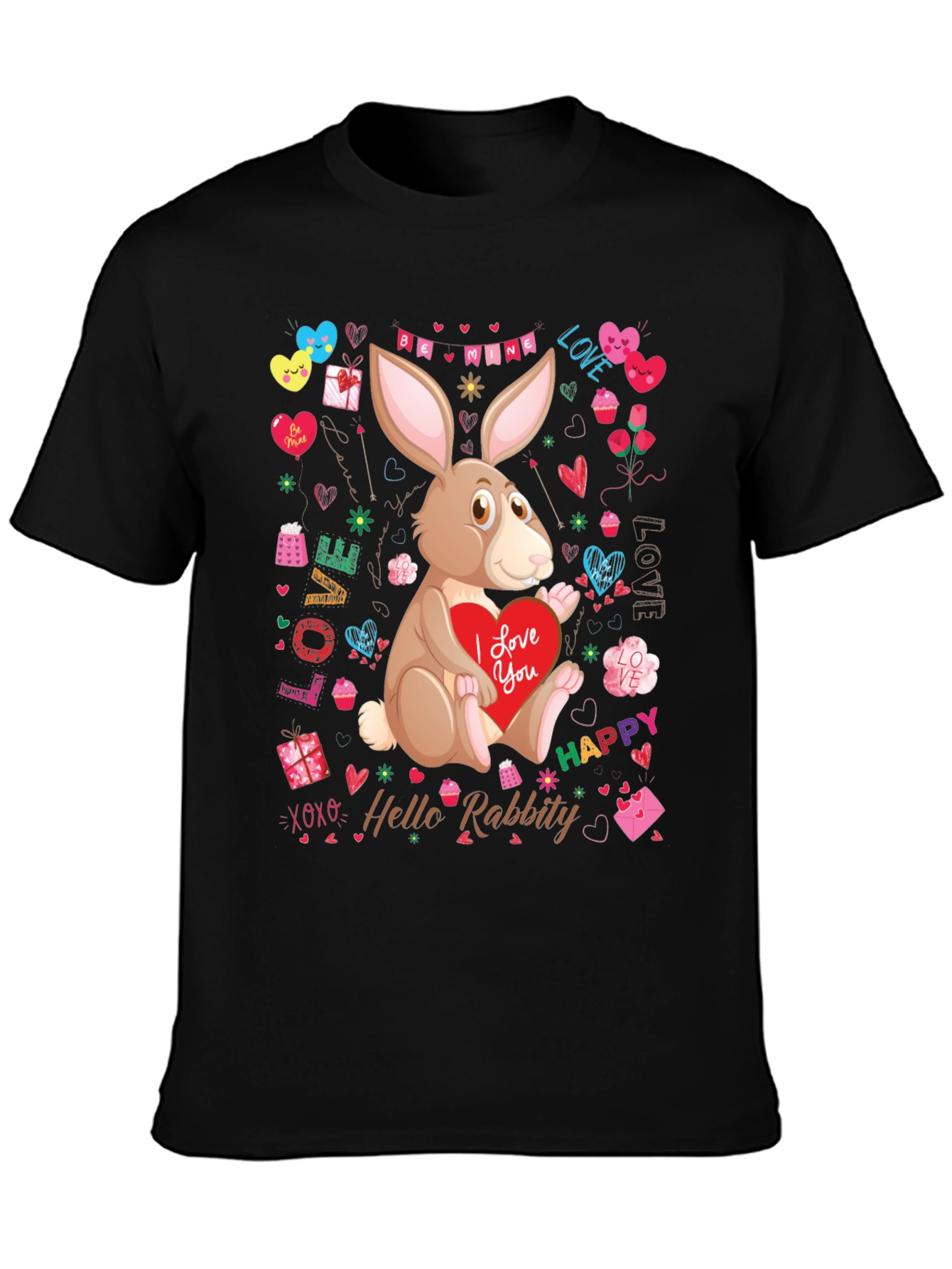 Hello Rabbity Valentine T-Shirt