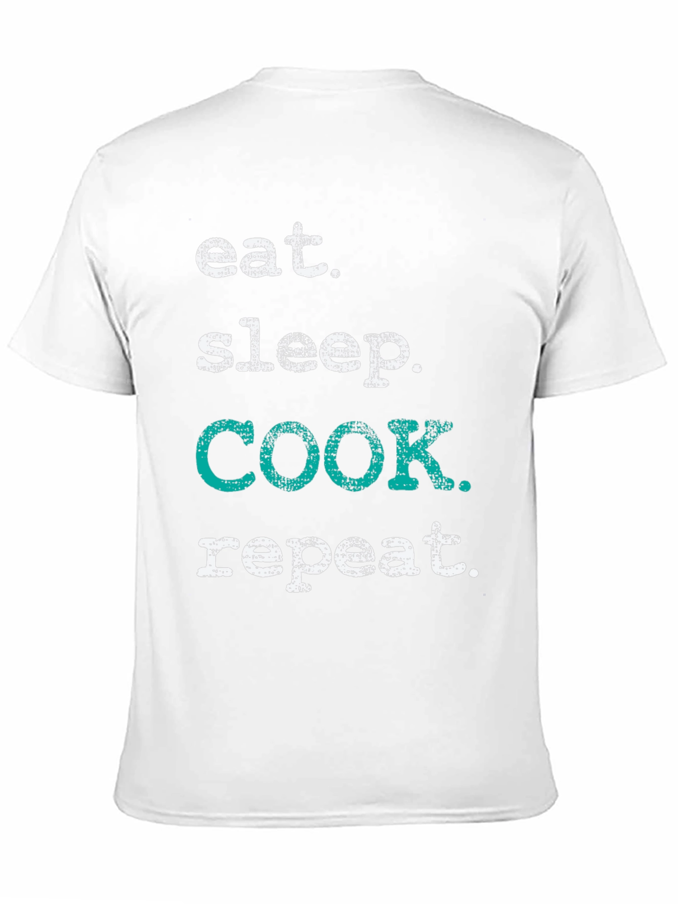 Eat Sleep Cook Repeat Graphic T-Shirt