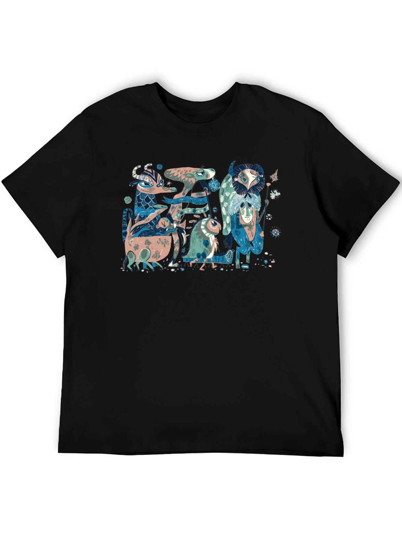 Fantasy Creature Graphic Tee - Unique Design