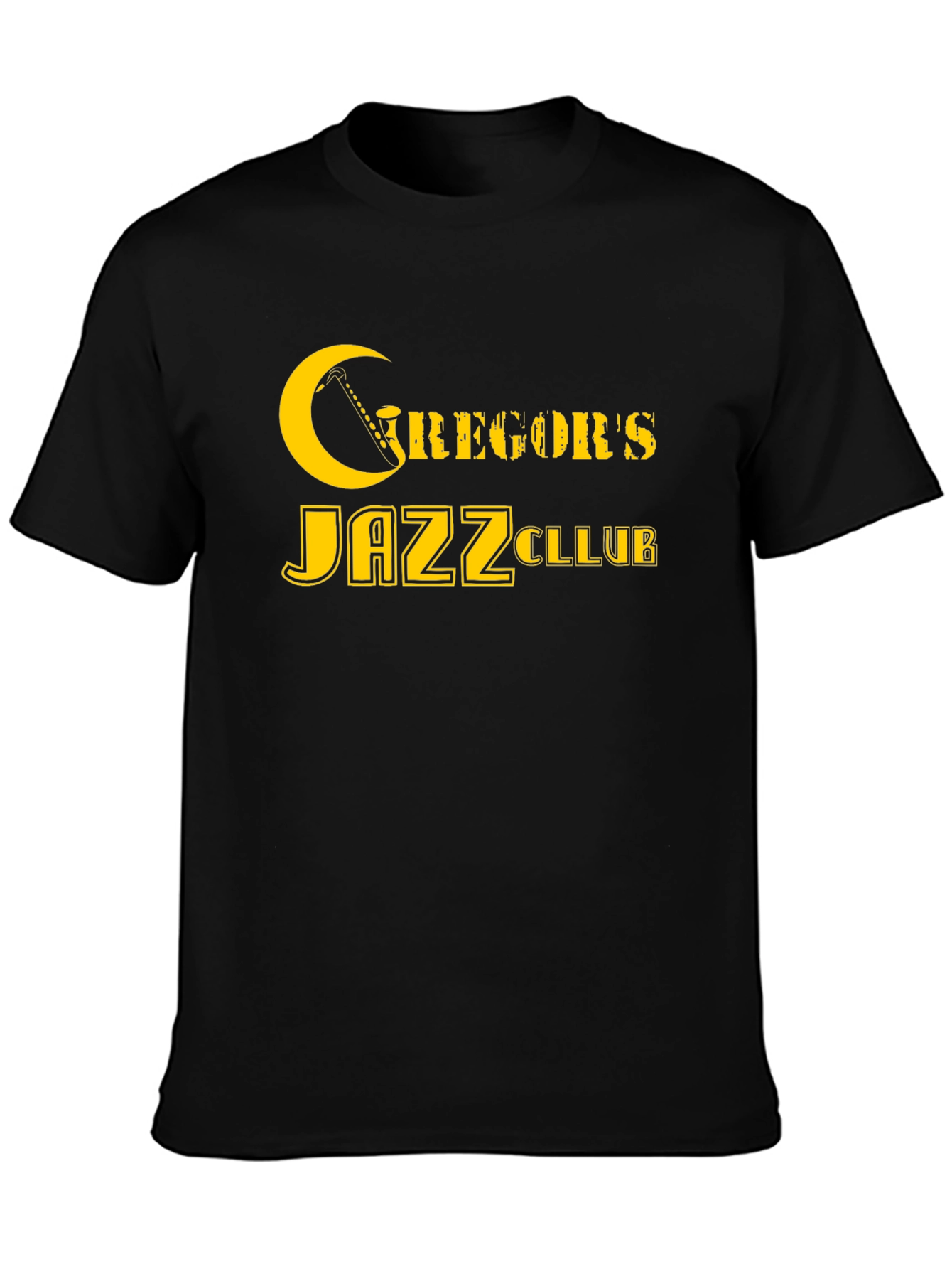 Gregors Jazz Club Black T-Shirt