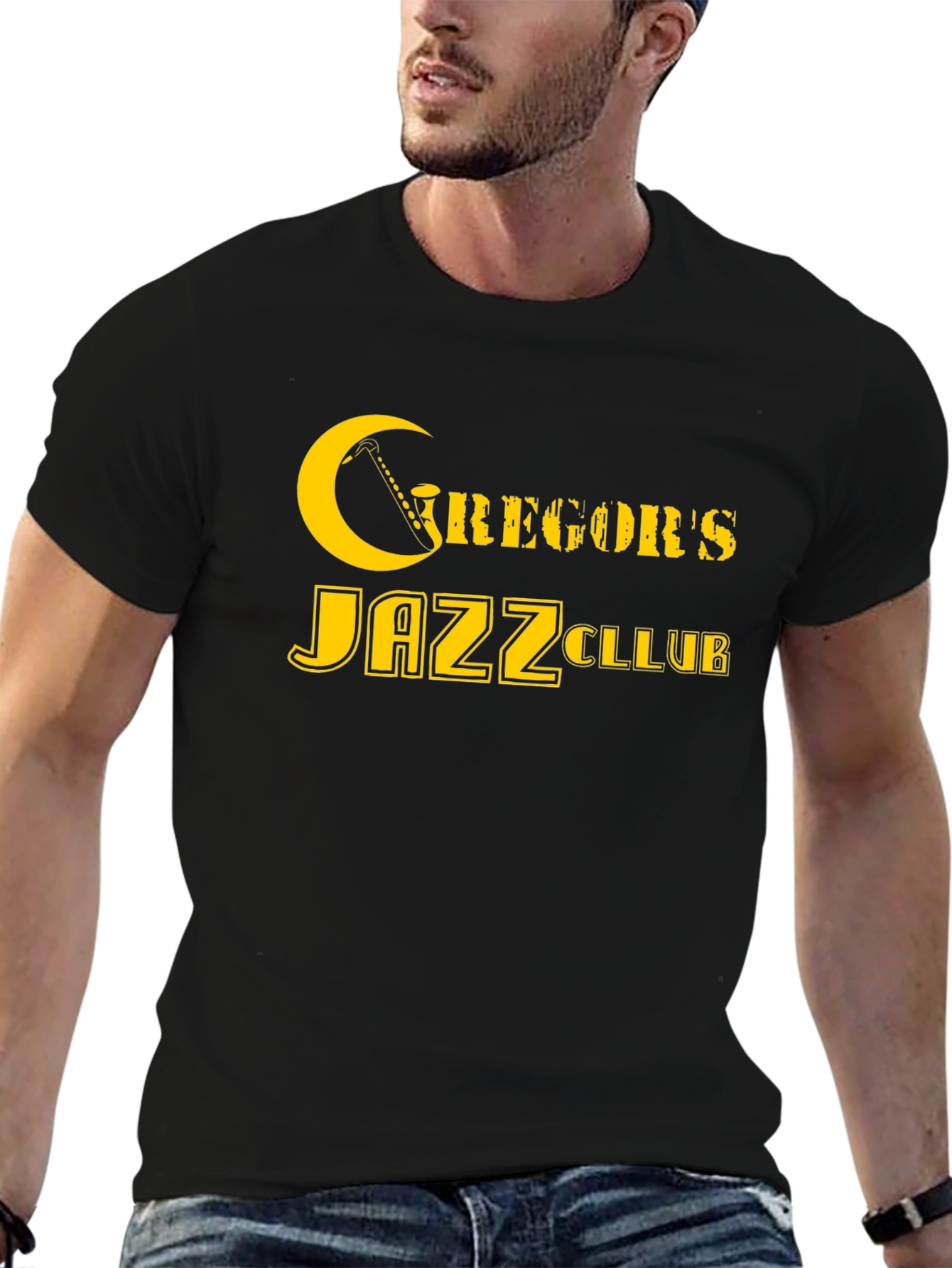 Gregors Jazz Club Black T-Shirt