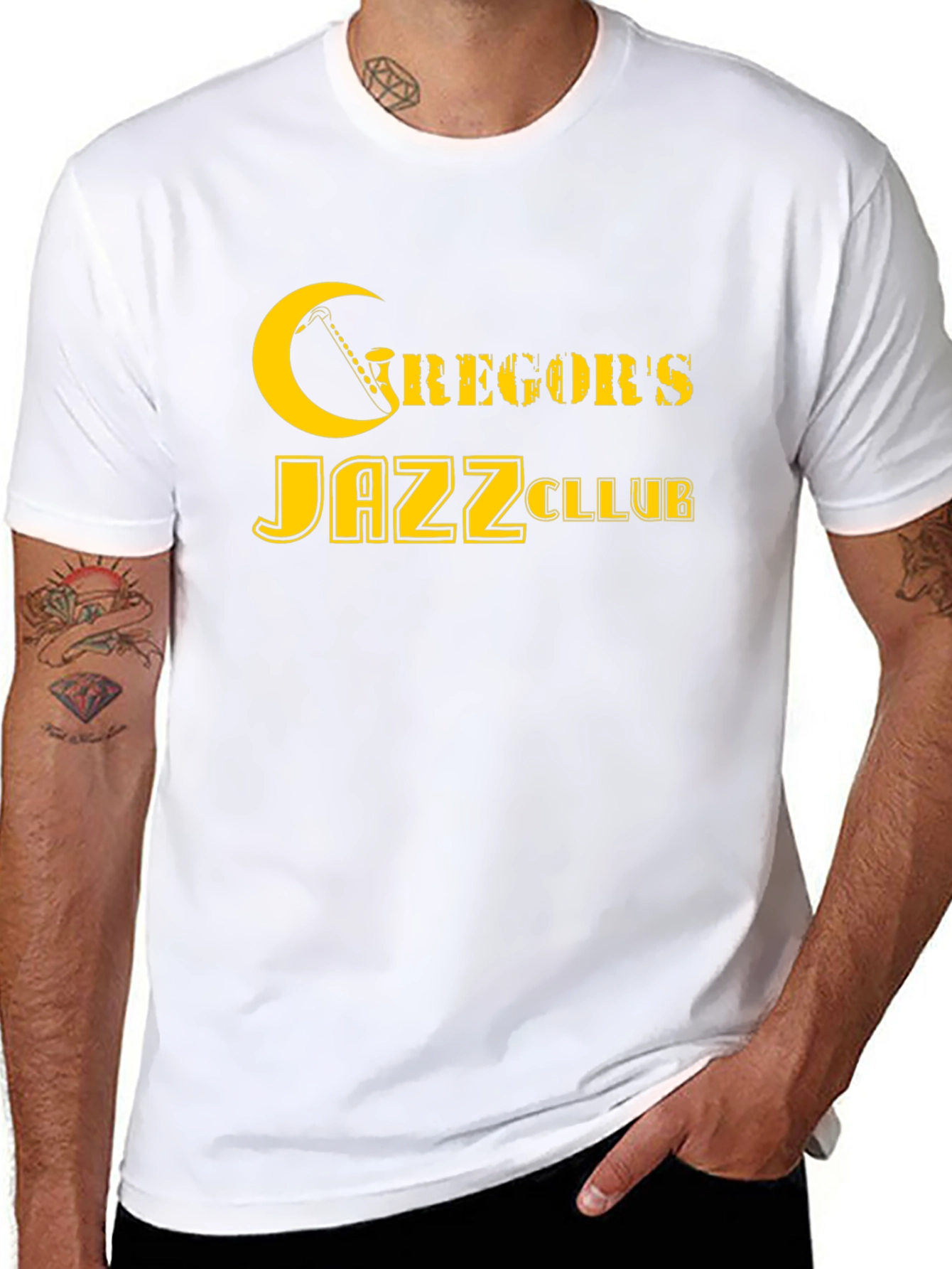 Gregors Jazz Club Black T-Shirt