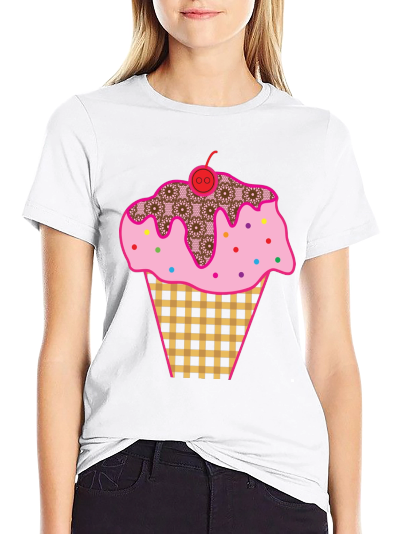 Cupcake Graphic Tee - Fun Novelty Shirt