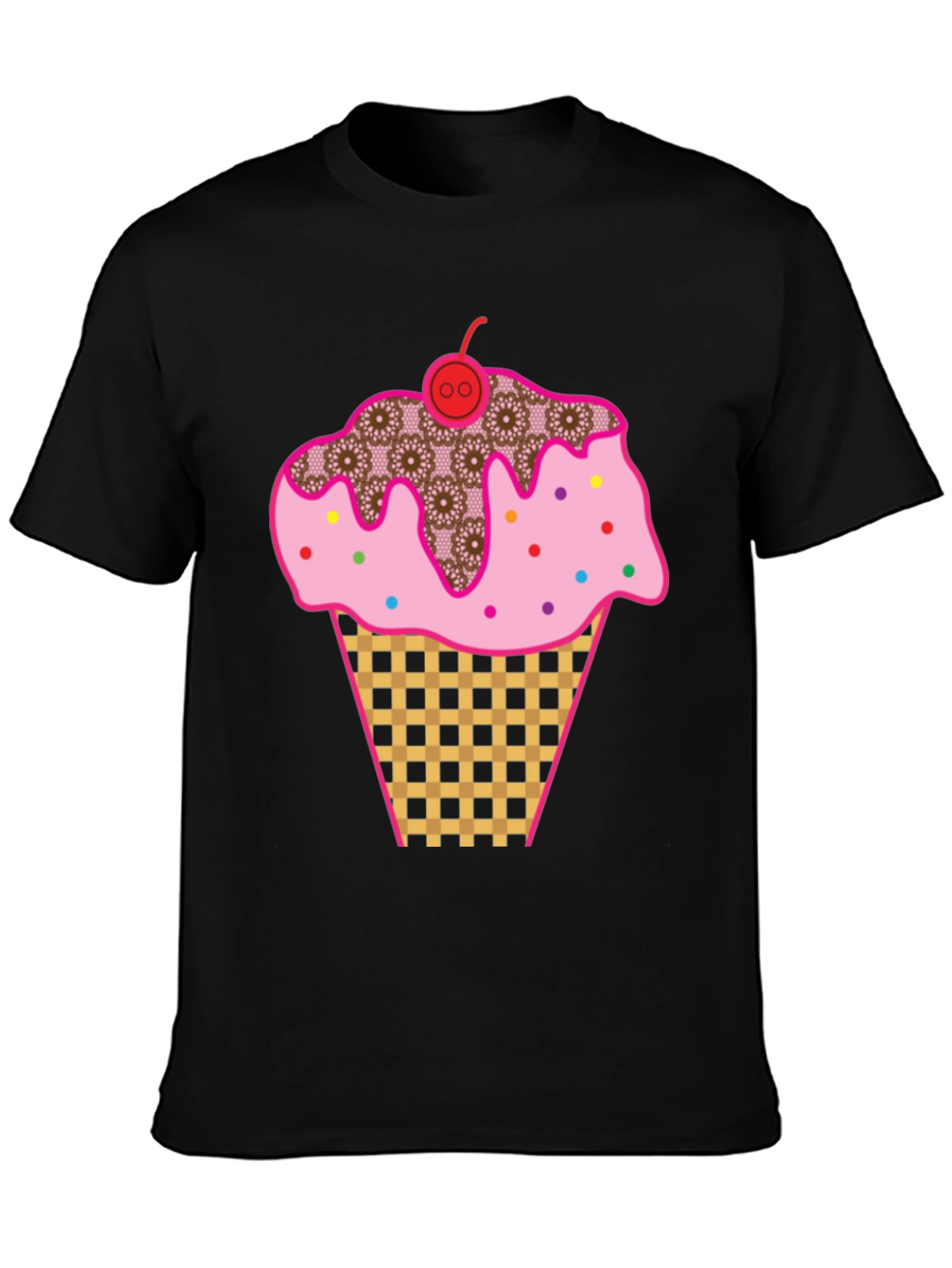 Cupcake Graphic Tee - Fun Novelty Shirt