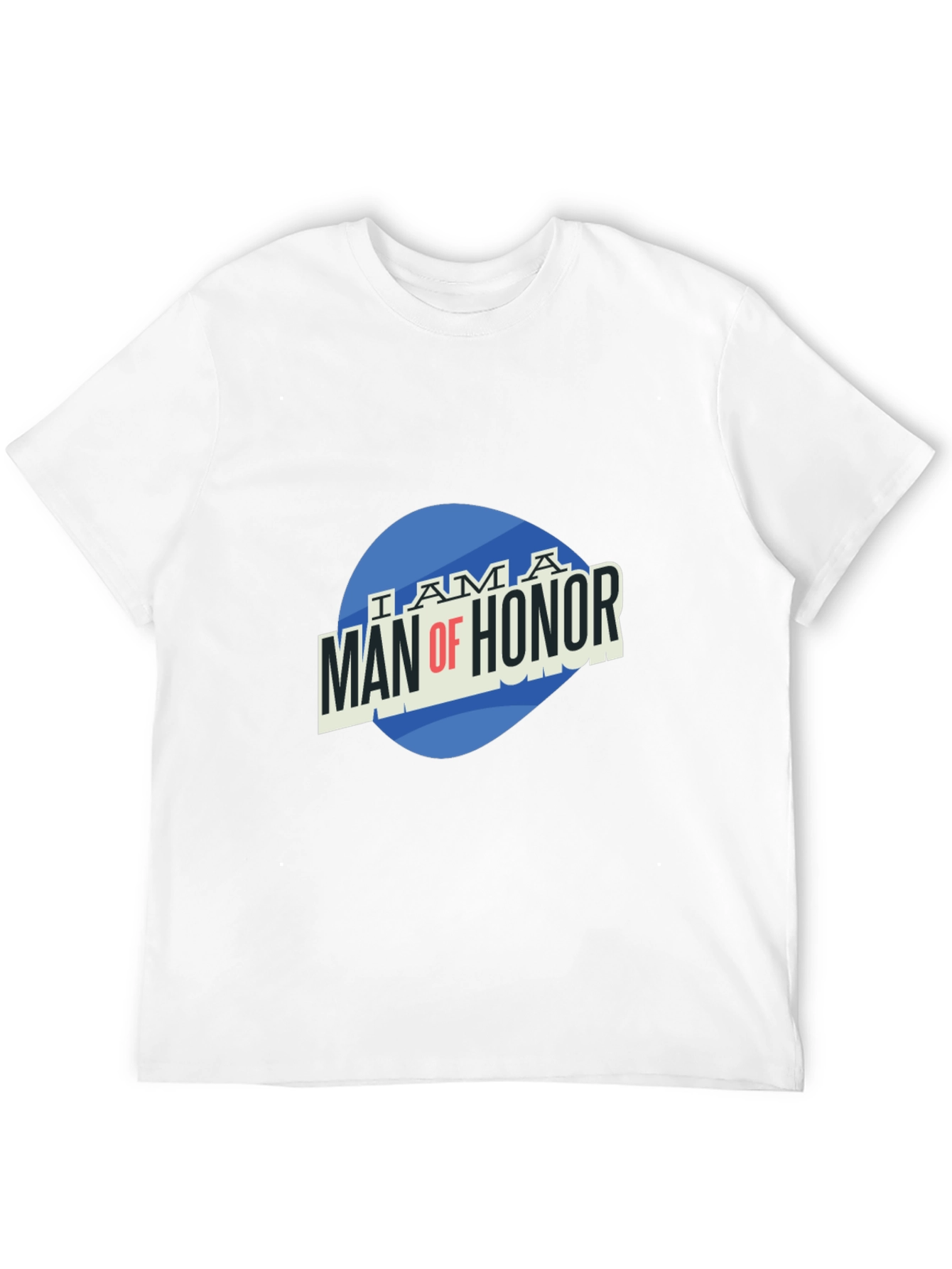 Man of Honor Graphic Tee - Black