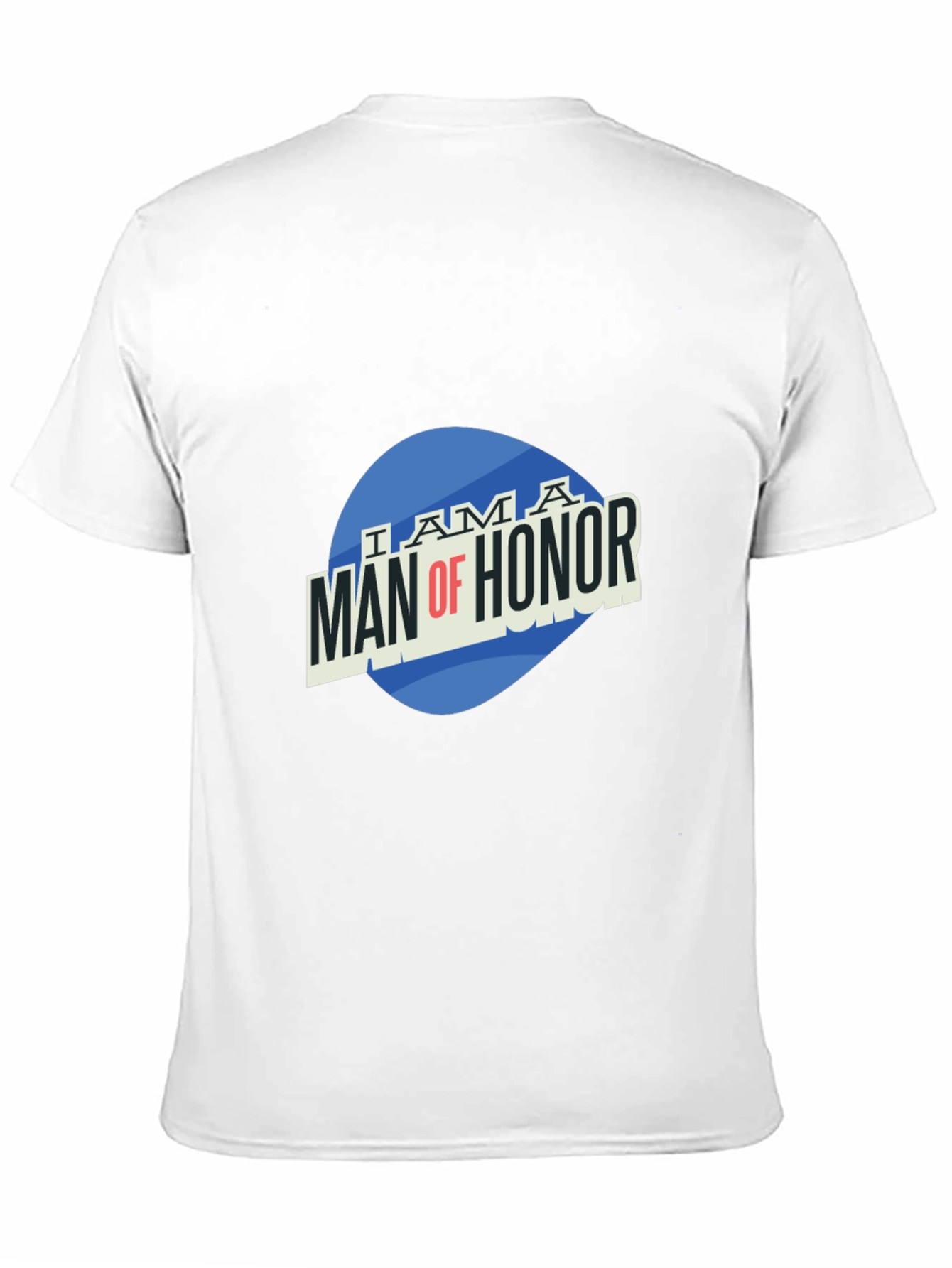 Man of Honor Graphic Tee - Black