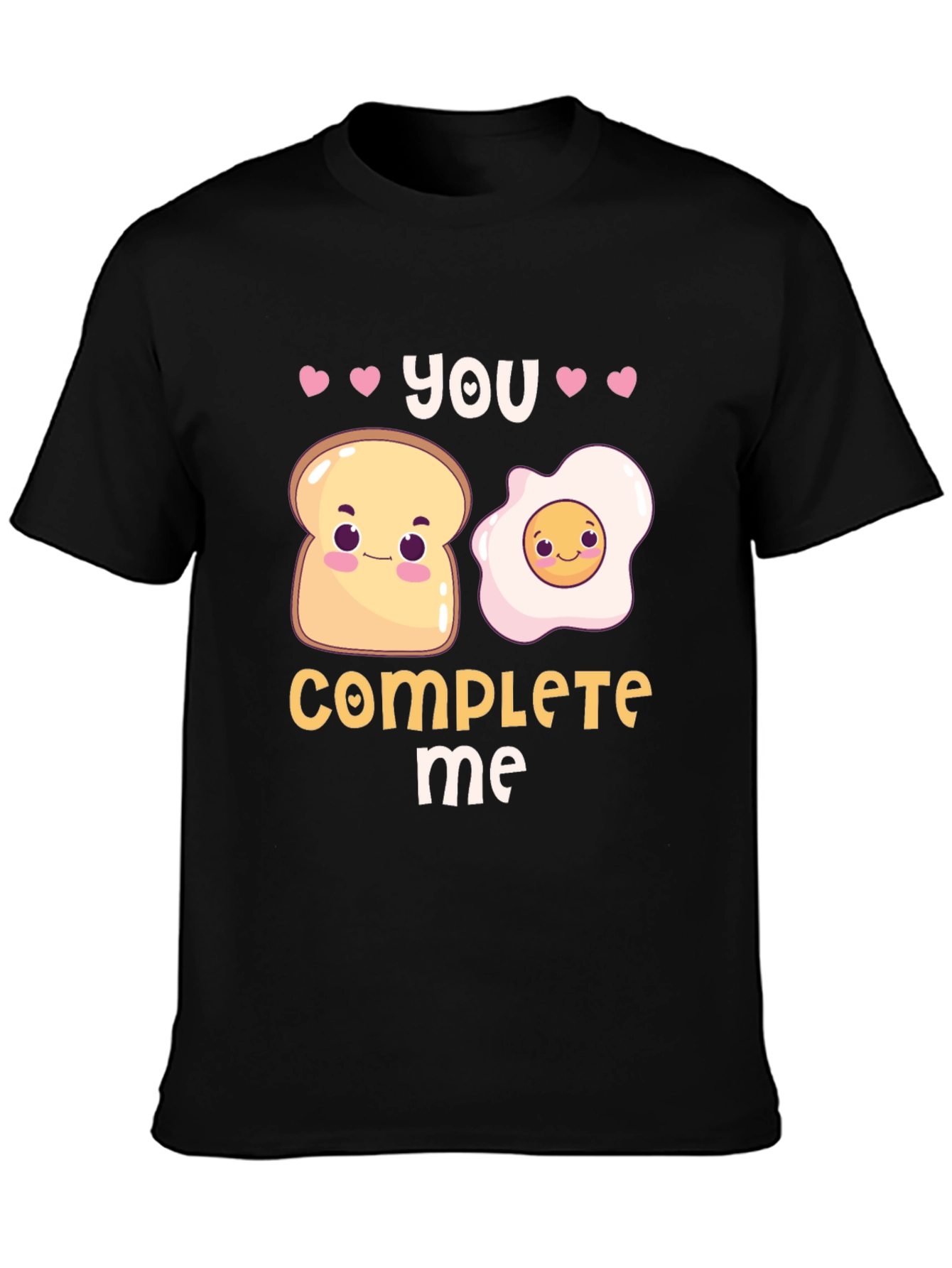 You Complete Me Funny Matching Couples T-Shirt