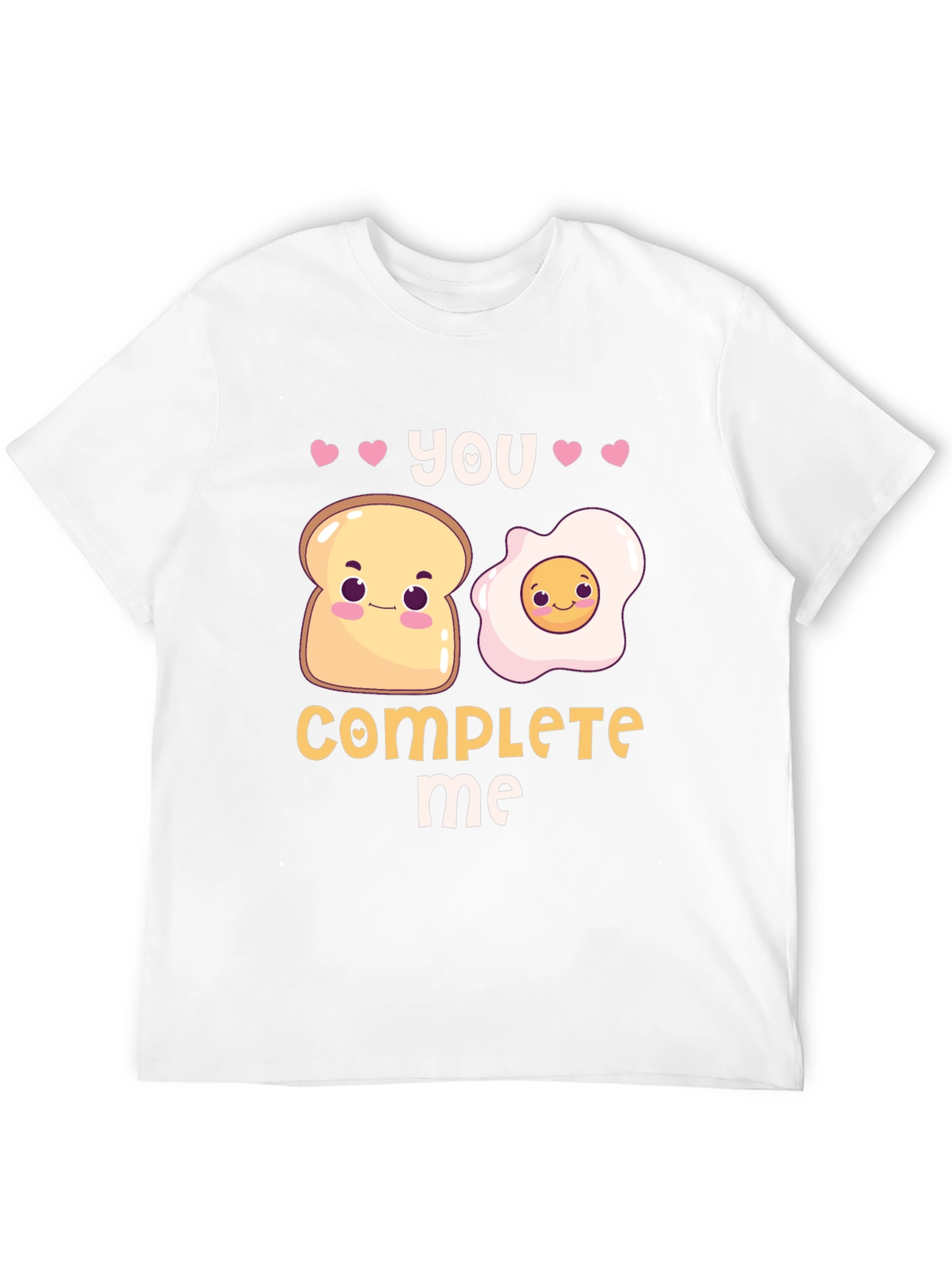 You Complete Me Funny Matching Couples T-Shirt