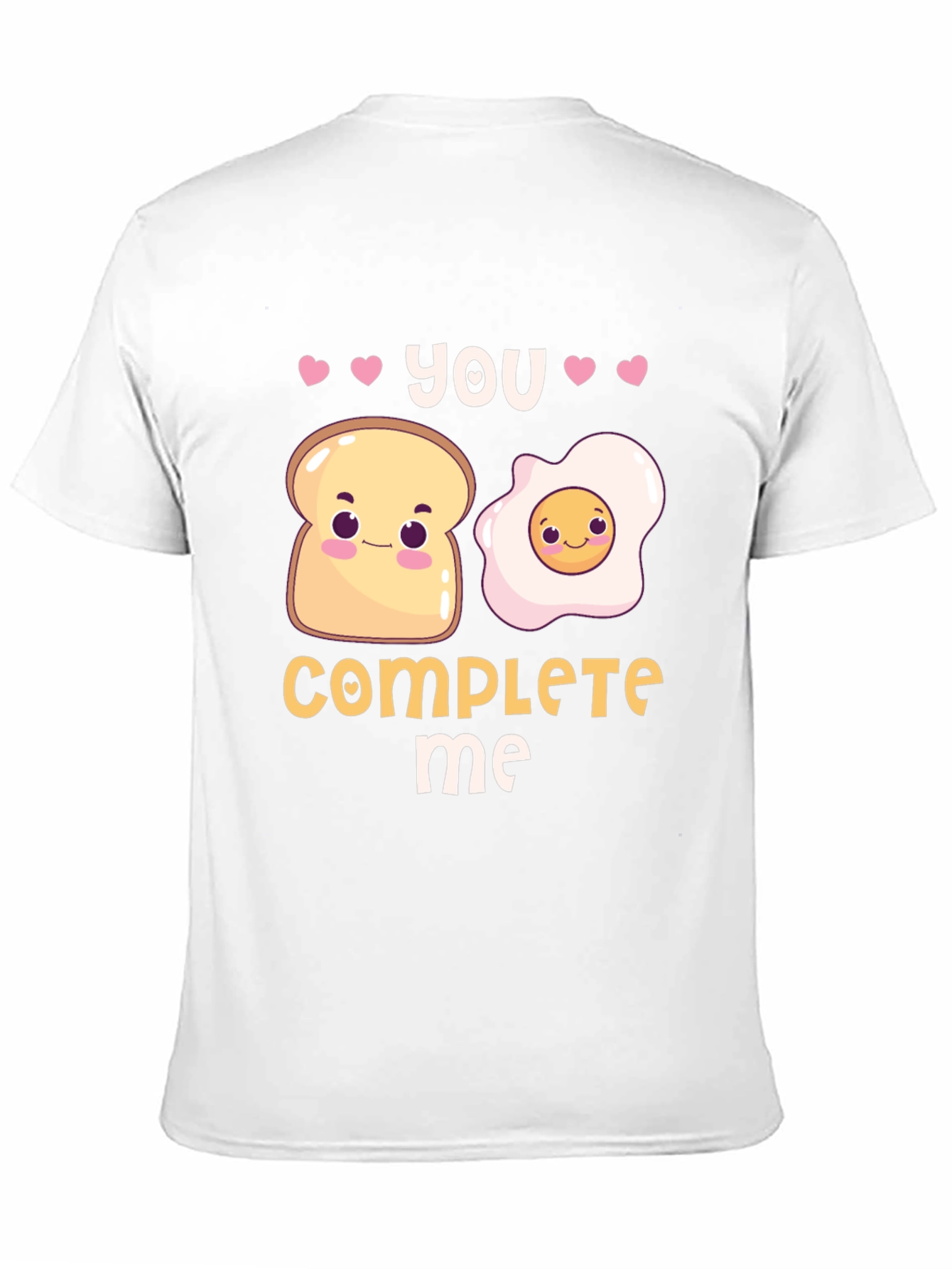 You Complete Me Funny Matching Couples T-Shirt