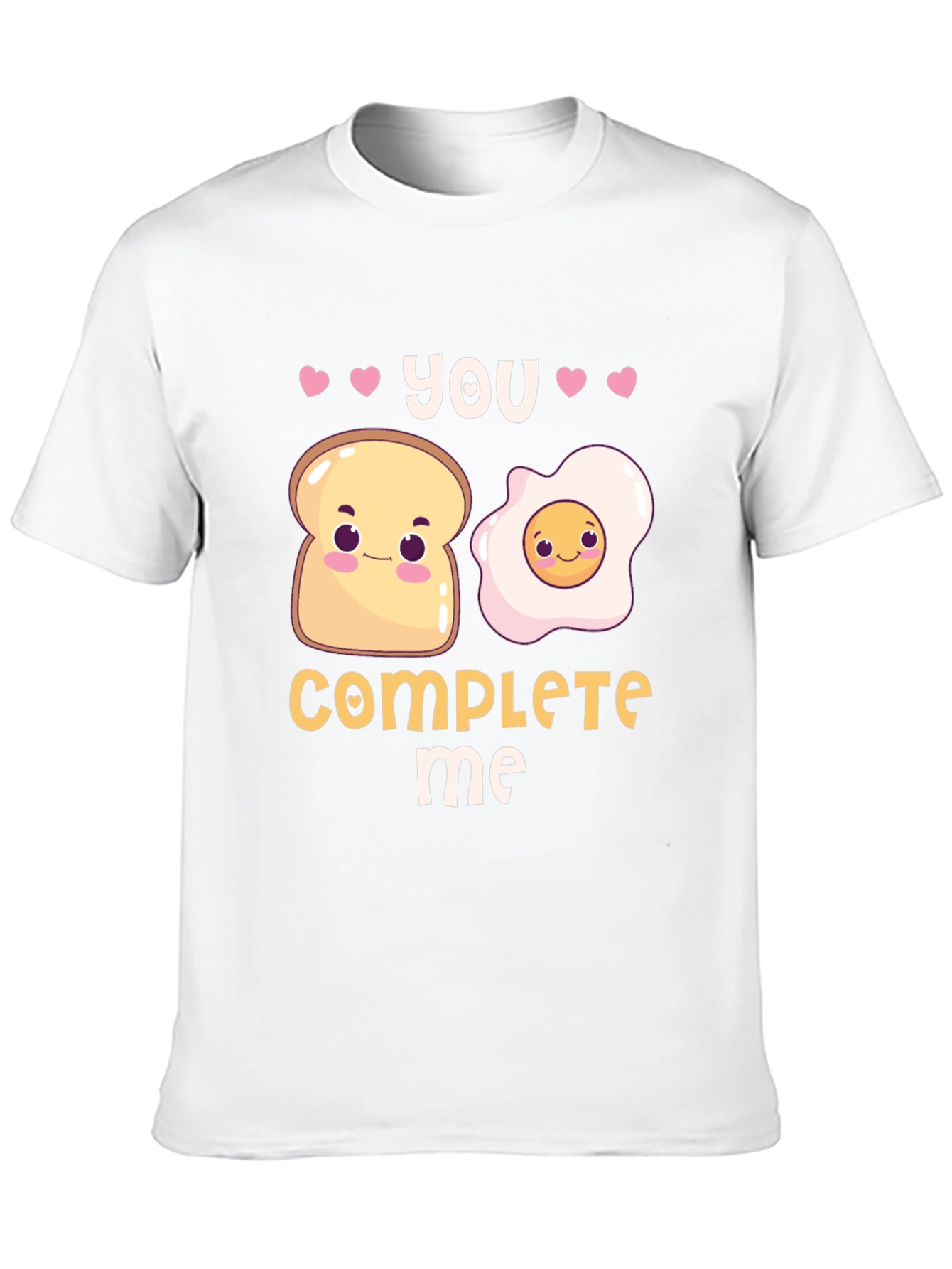 You Complete Me Funny Matching Couples T-Shirt